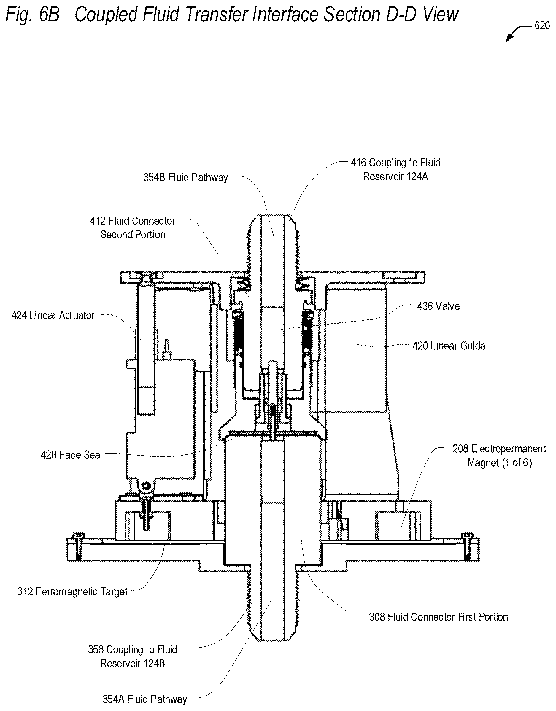 Patent US12365489 Figure 17 – Fluid transfer interface