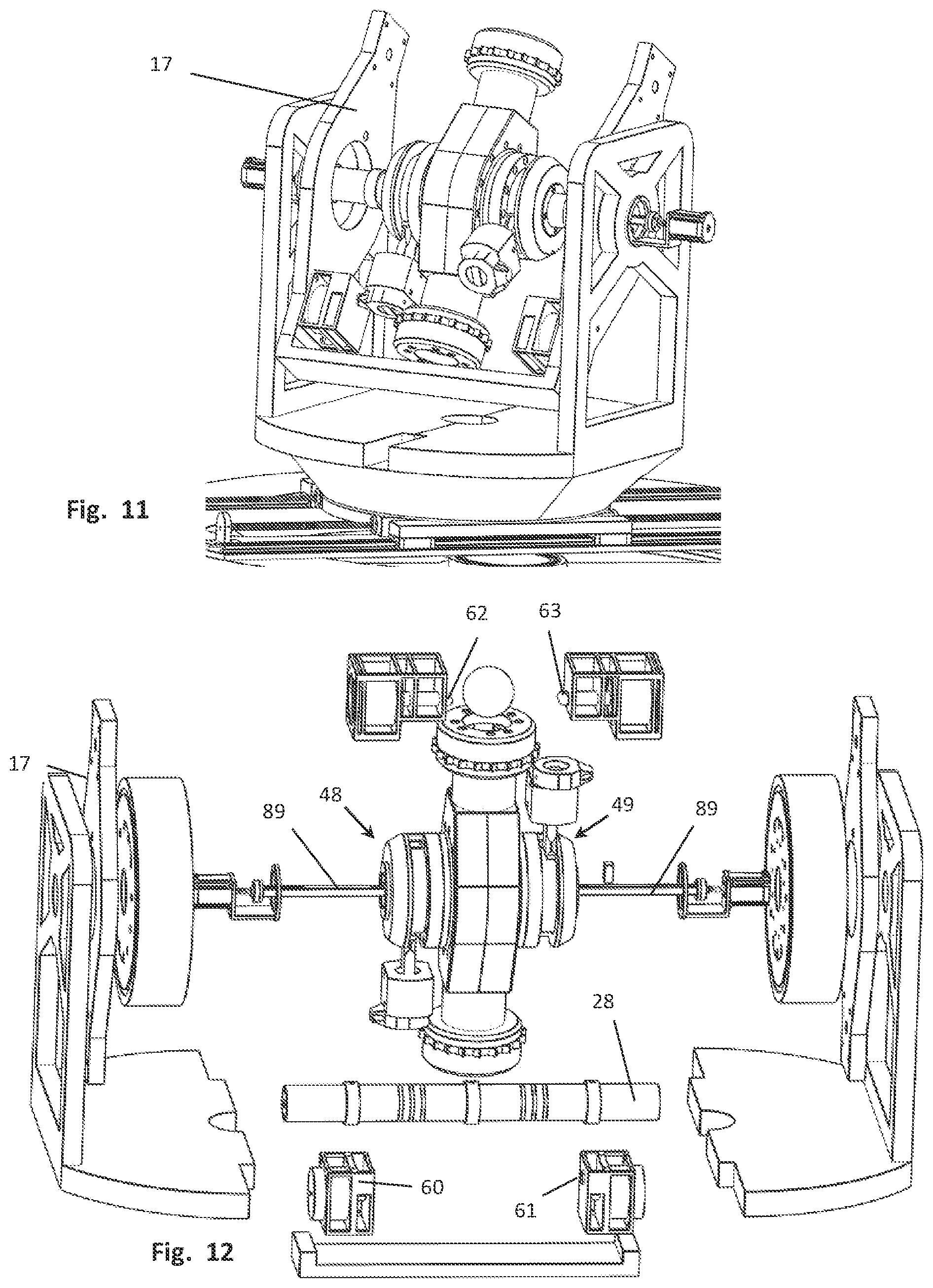 Patent US12365491 Figure 7 – Low gravity power distribution system and device