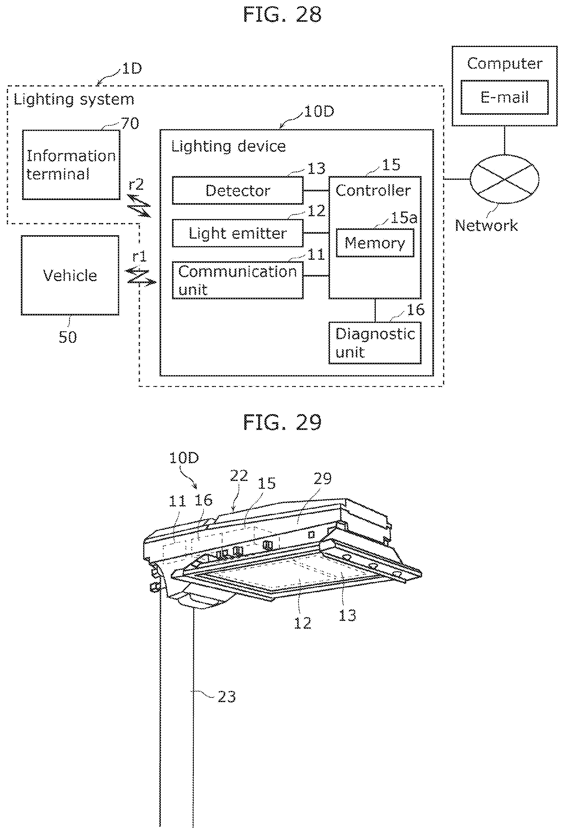 Patent US12365493 Figure 20 – Lighting device and lighting system