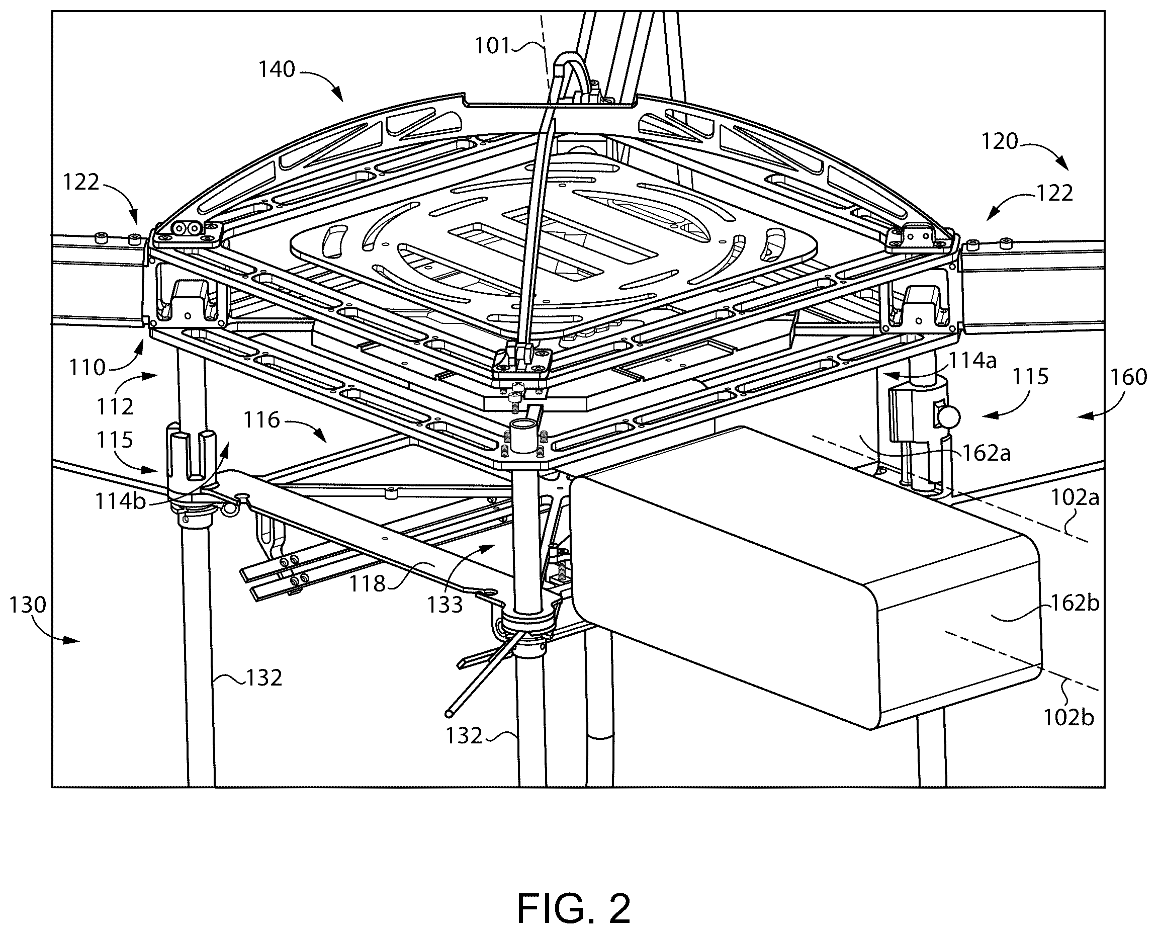 Patent US12365494 Figure 2 – Flying vehicle systems and methods