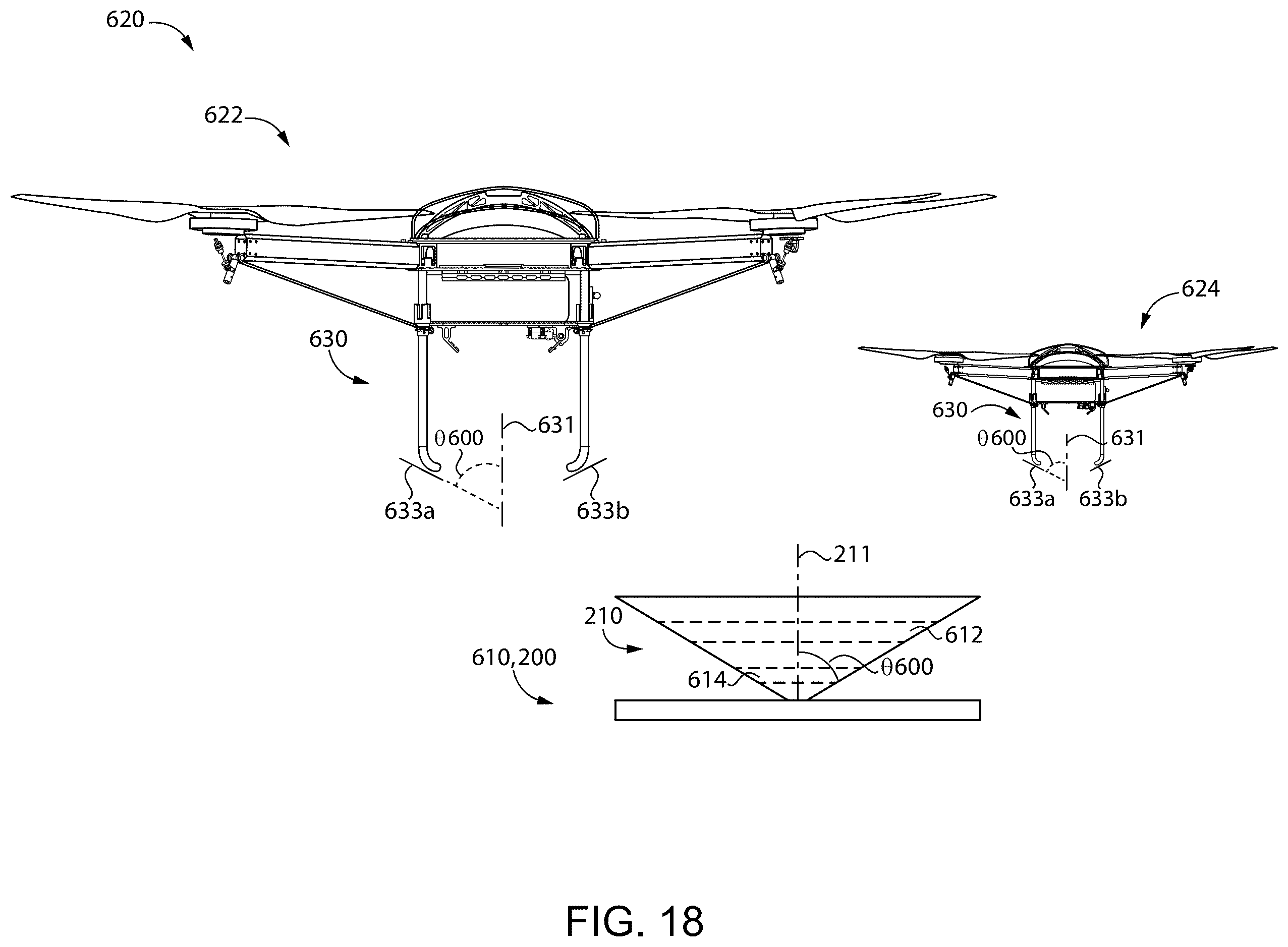 Patent US12365494 Figure 17 – Flying vehicle systems and methods
