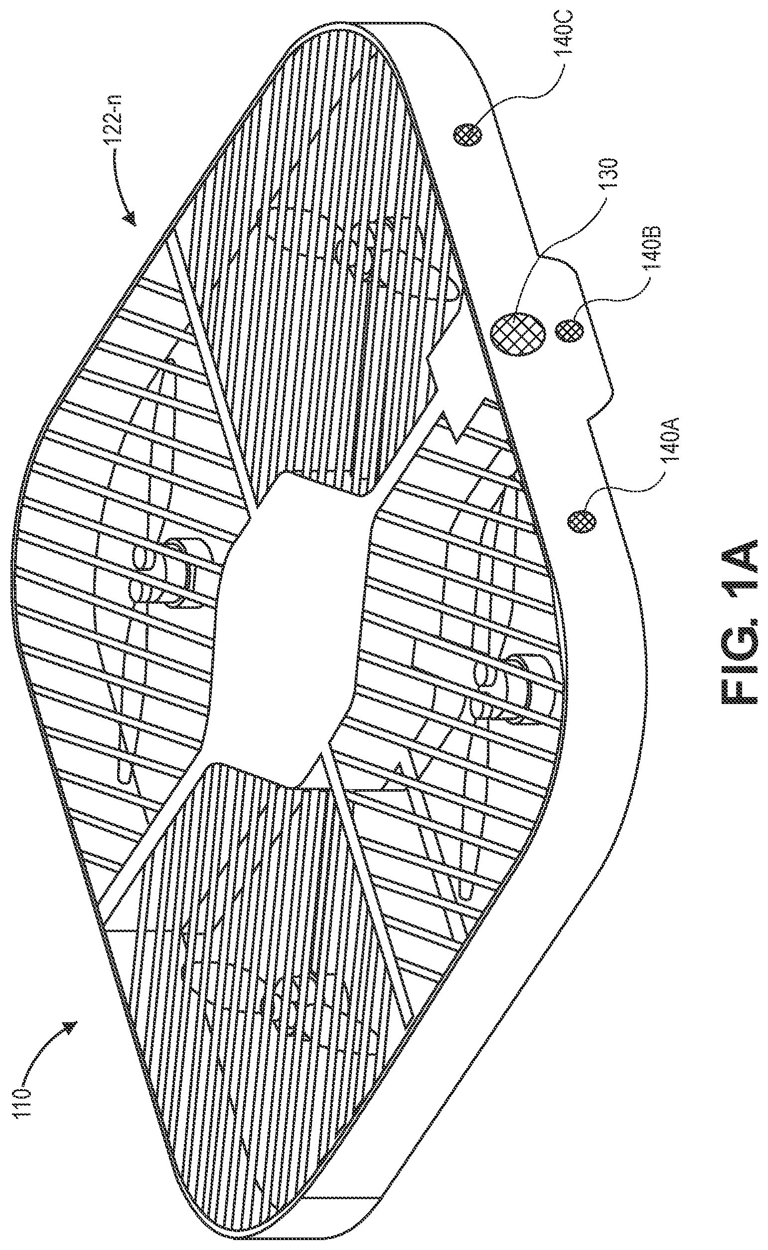 Patent US12365496 — Obstacle detection and localization of aerial vehicles using active or passive sonar — Figure 1