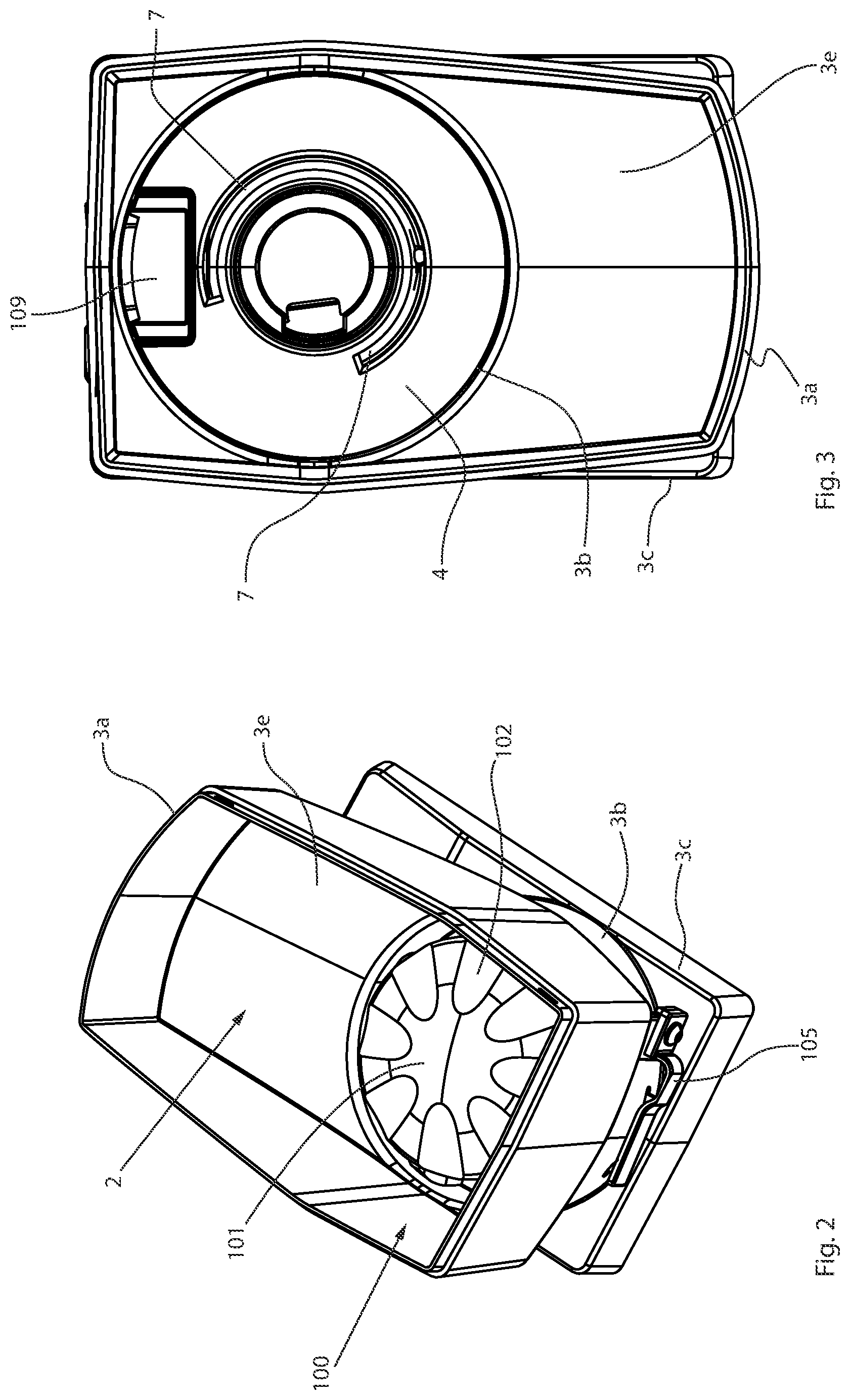 Patent US12365502 Figure 2 – Storage container for automated dispensing of individual medicament portions