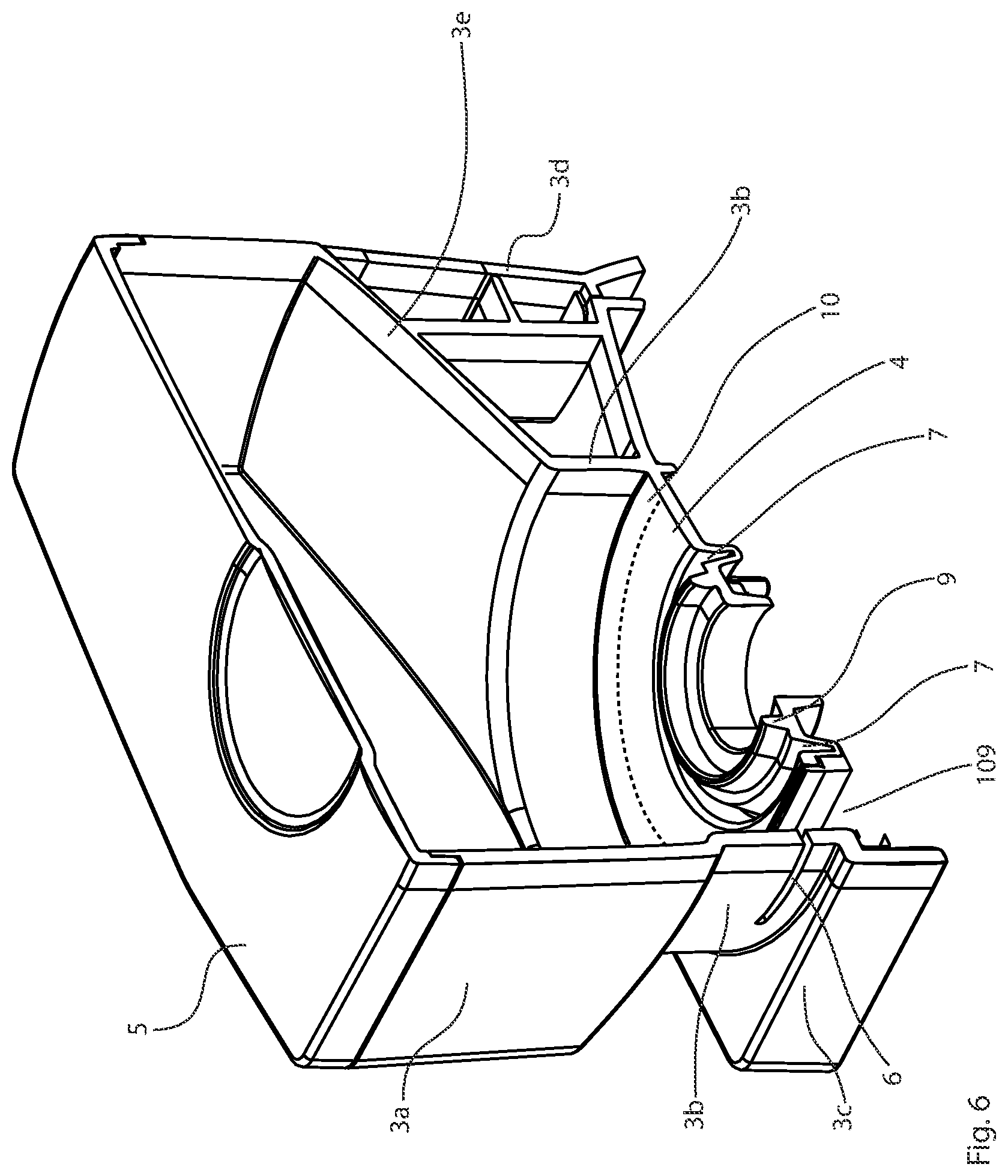 Patent US12365502 Figure 5 – Storage container for automated dispensing of individual medicament portions