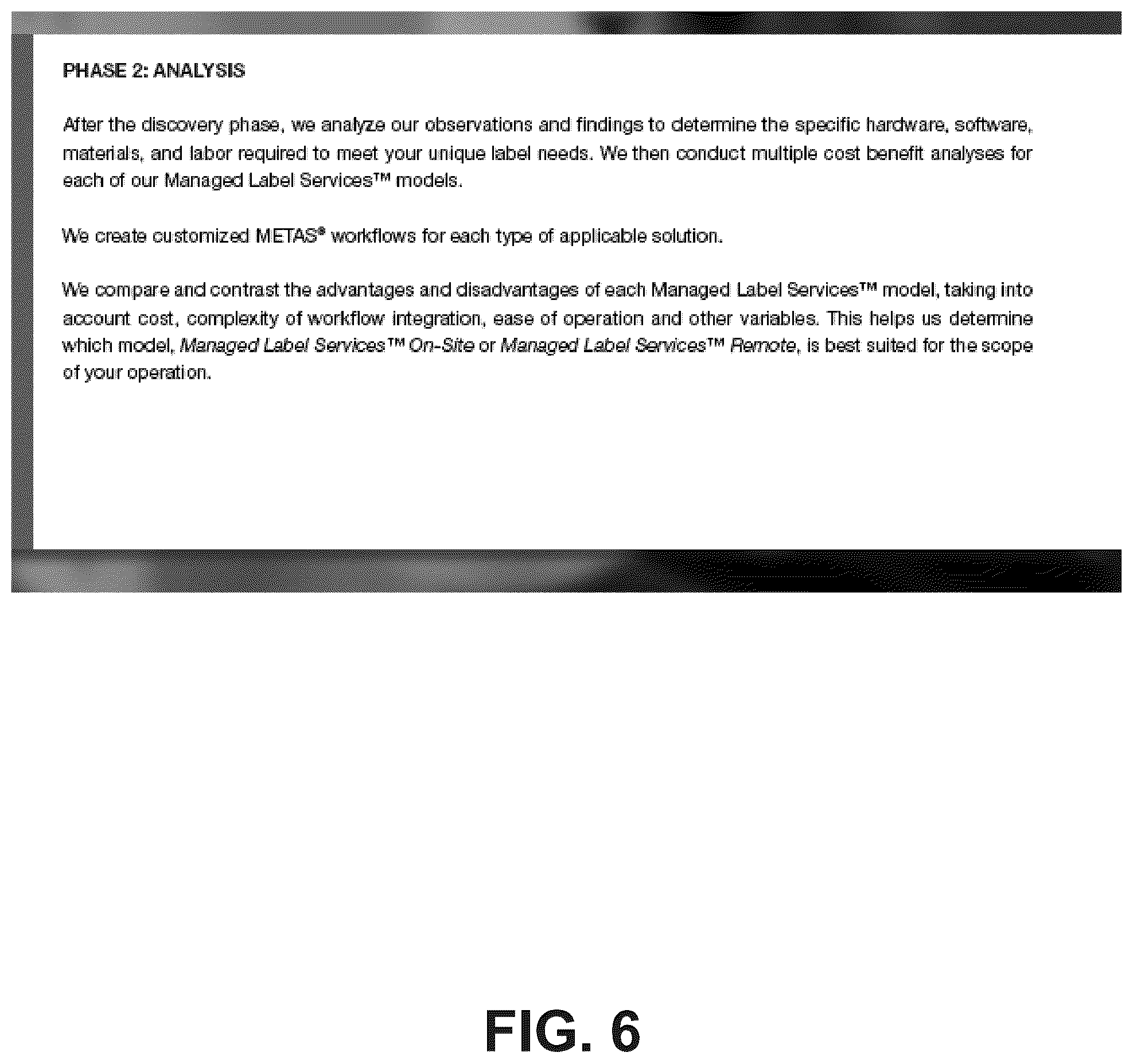 Patent US12365504 Figure 6 – Label printing system and method