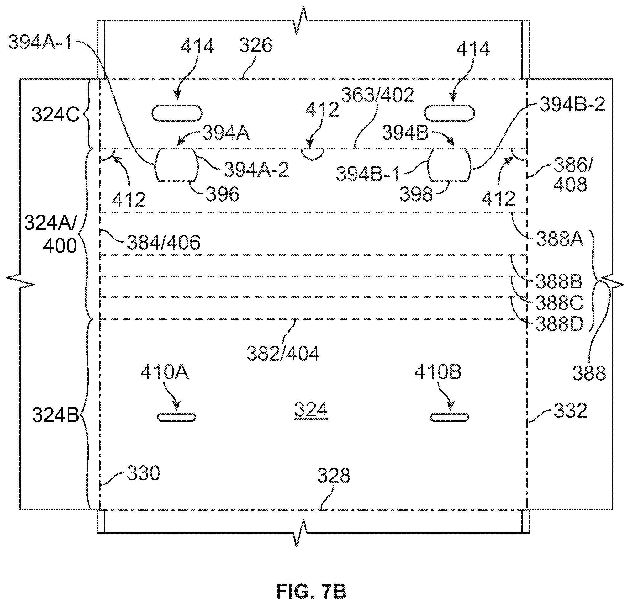 Patent US12365506 Figure 9 – Container for dispensing flexible sheet product and associated blank