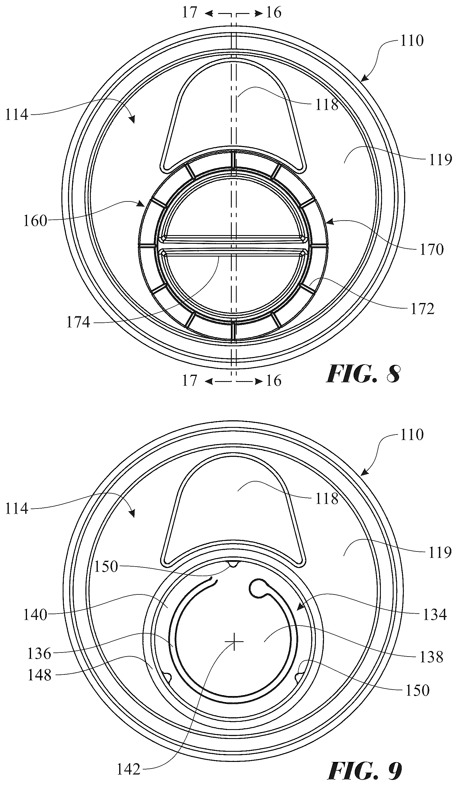 Patent US12365511 Figure 7 – Sealing cap having tamper evidence ring for sealing resealable container and method of use