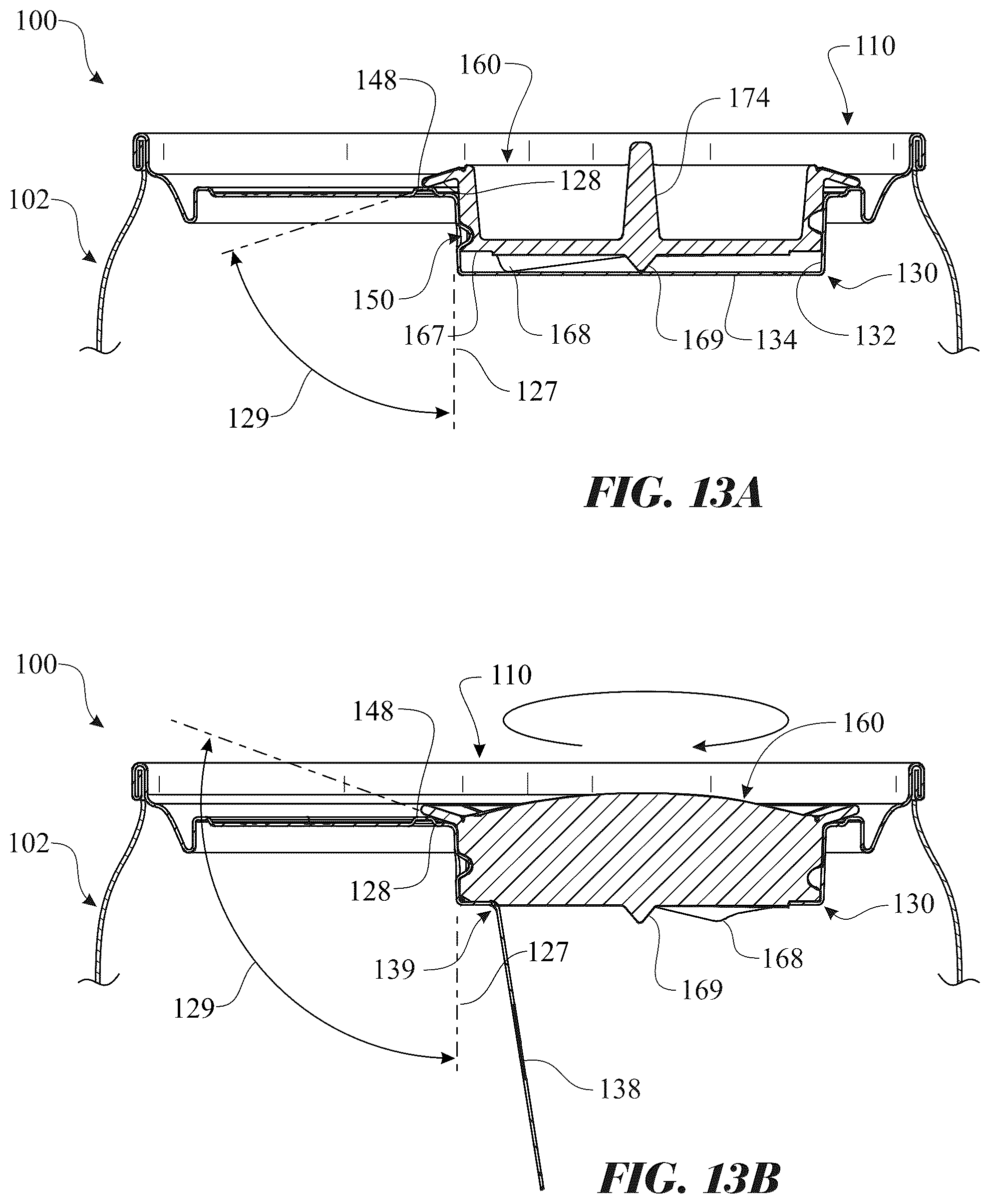 Patent US12365511 Figure 10 – Sealing cap having tamper evidence ring for sealing resealable container and method of use