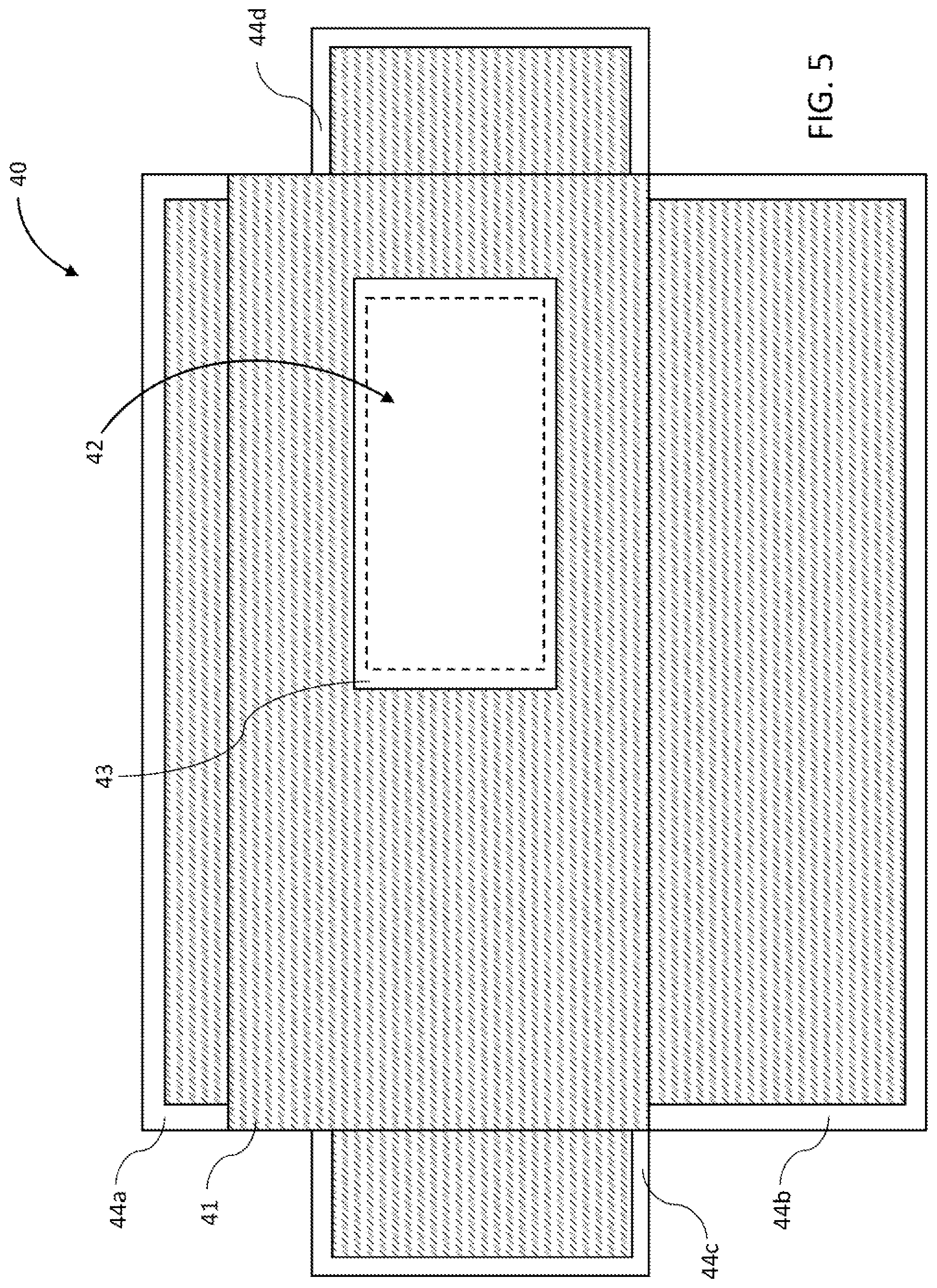 Patent US12365515 Figure 7 – High-integrity opaque-inset panel envelope, and method for manufacturing the same