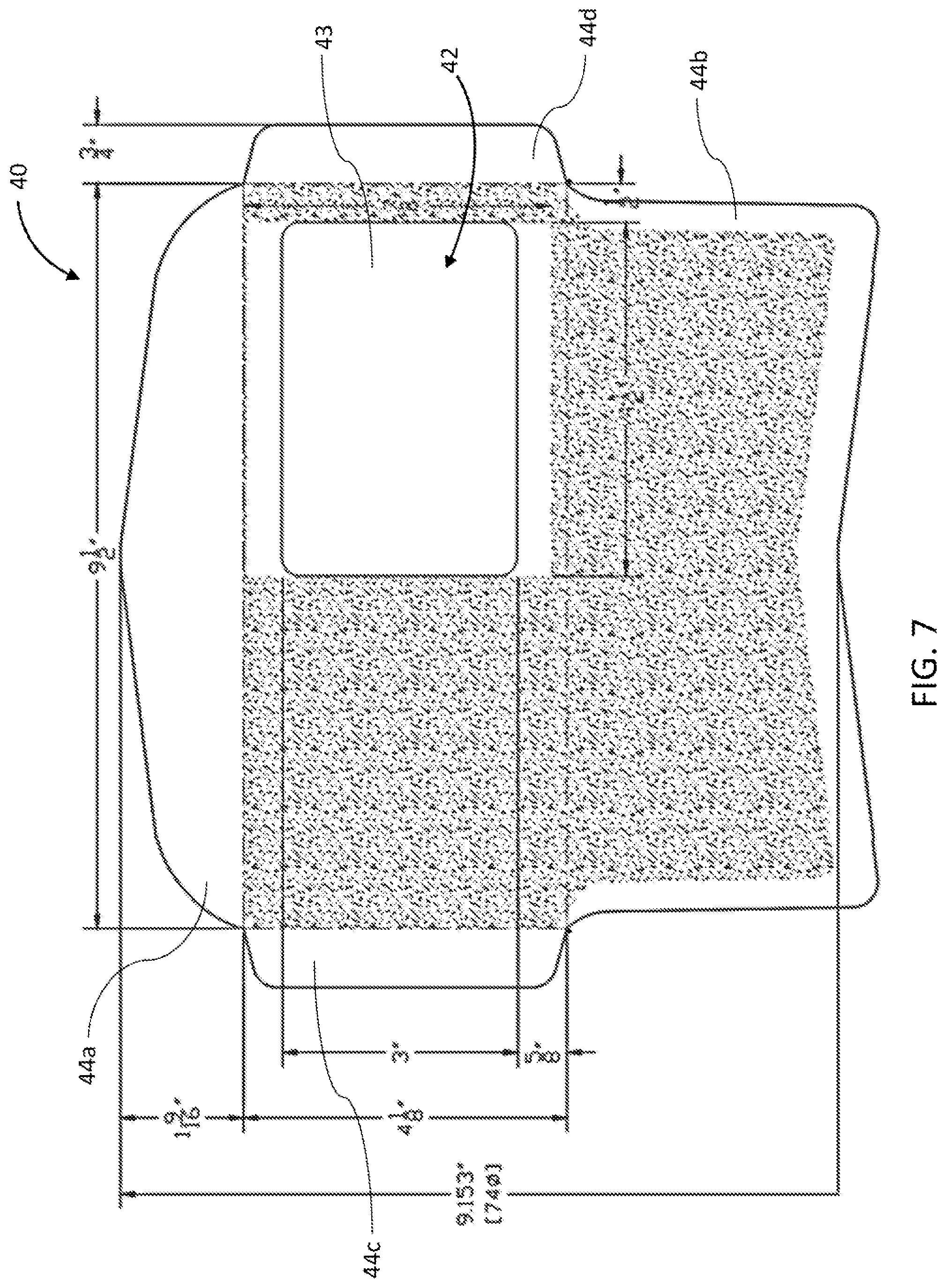 Patent US12365515 Figure 10 – High-integrity opaque-inset panel envelope, and method for manufacturing the same