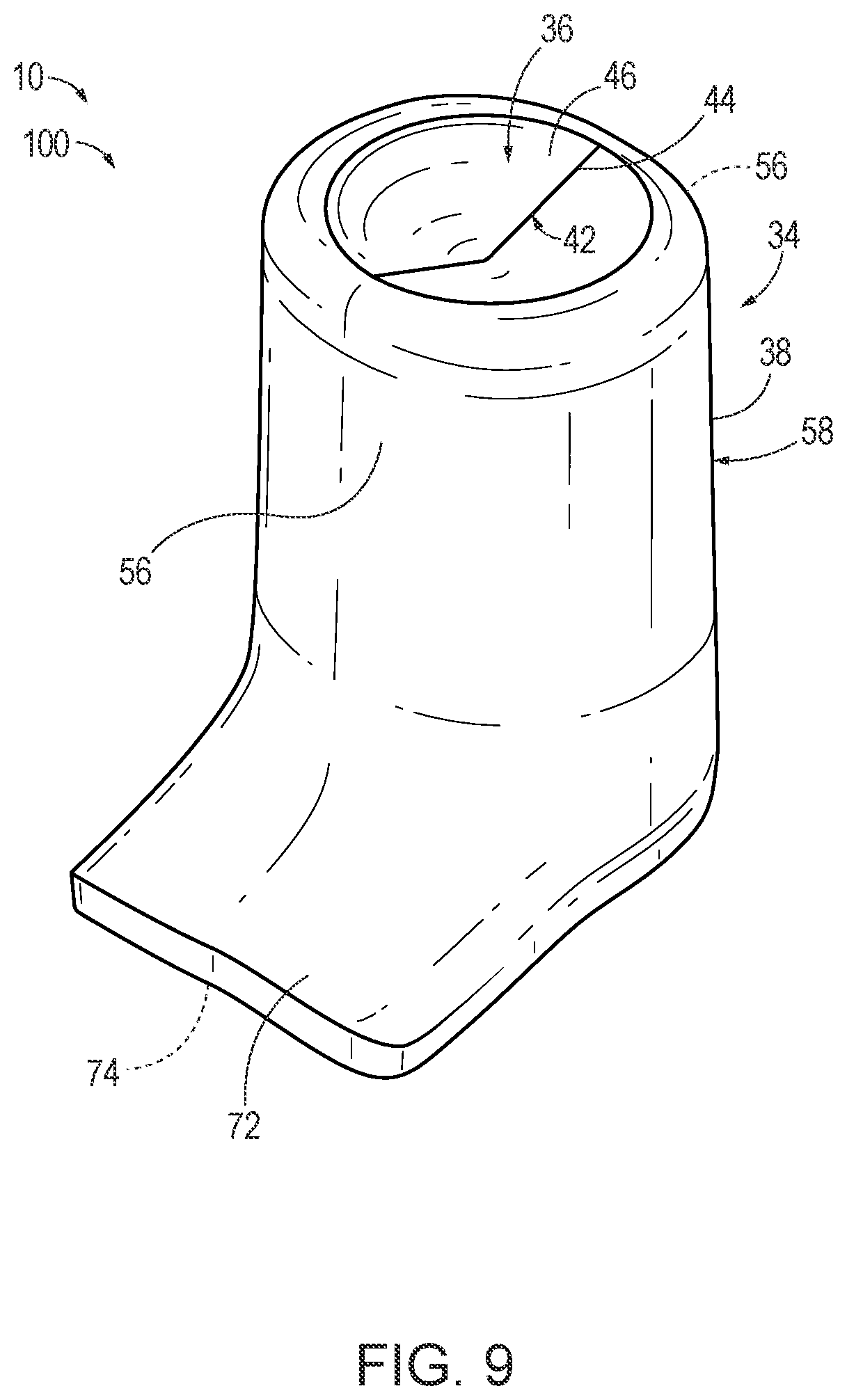 Patent US12365519 Figure 5 – Bite-actuated mouthpieces and drink vessels including bite-actuated mouthpieces
