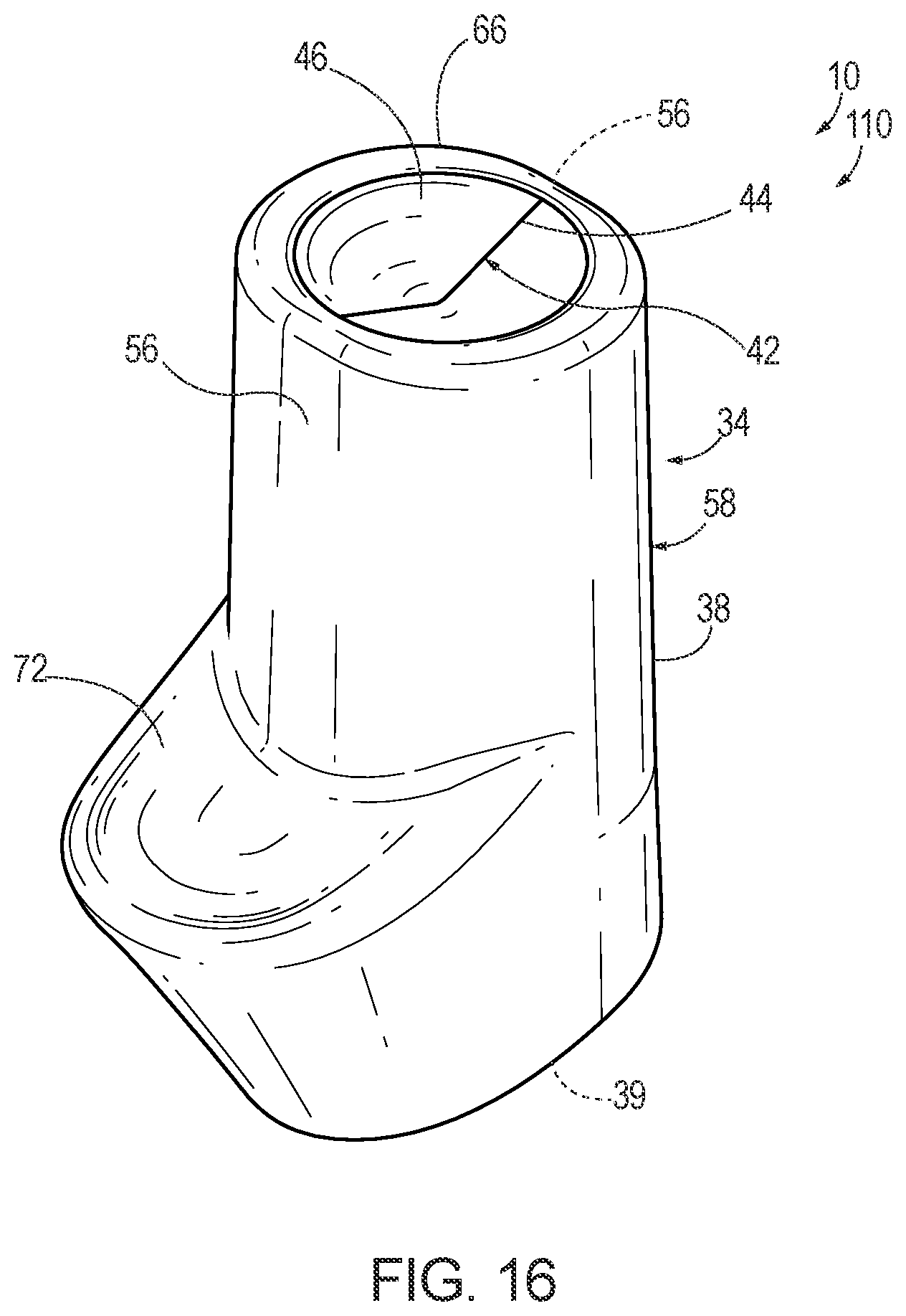 Patent US12365519 Figure 9 – Bite-actuated mouthpieces and drink vessels including bite-actuated mouthpieces
