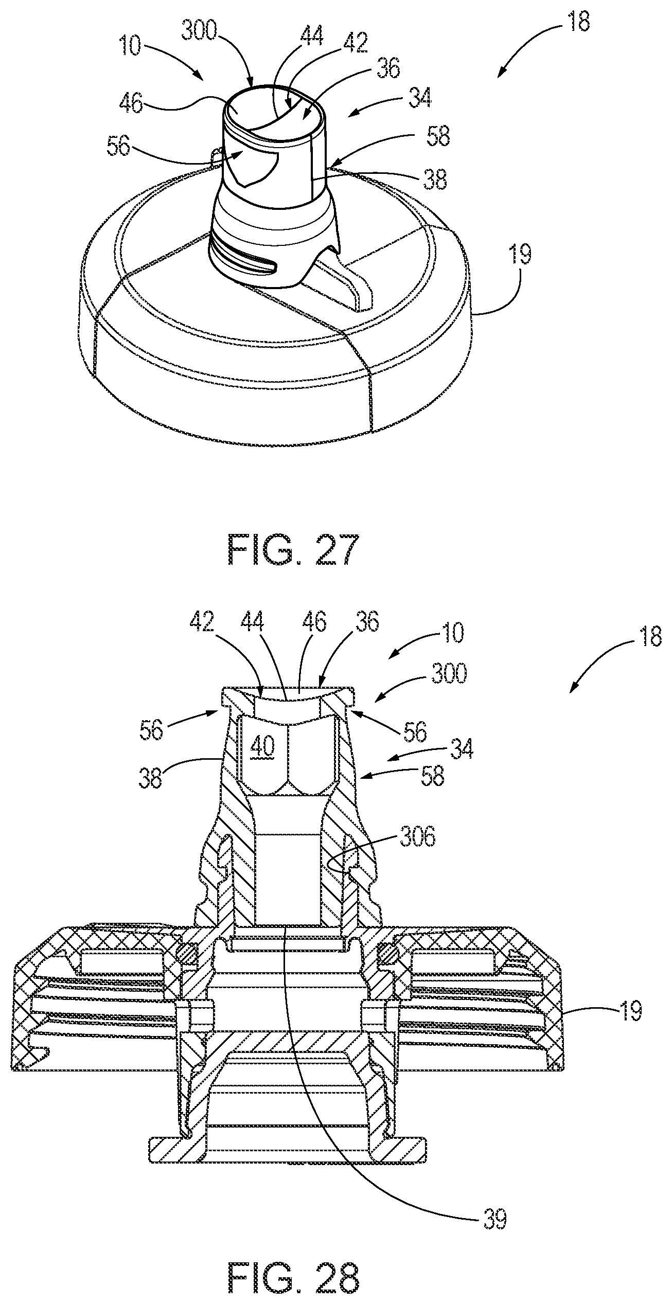 Patent US12365519 Figure 14 – Bite-actuated mouthpieces and drink vessels including bite-actuated mouthpieces