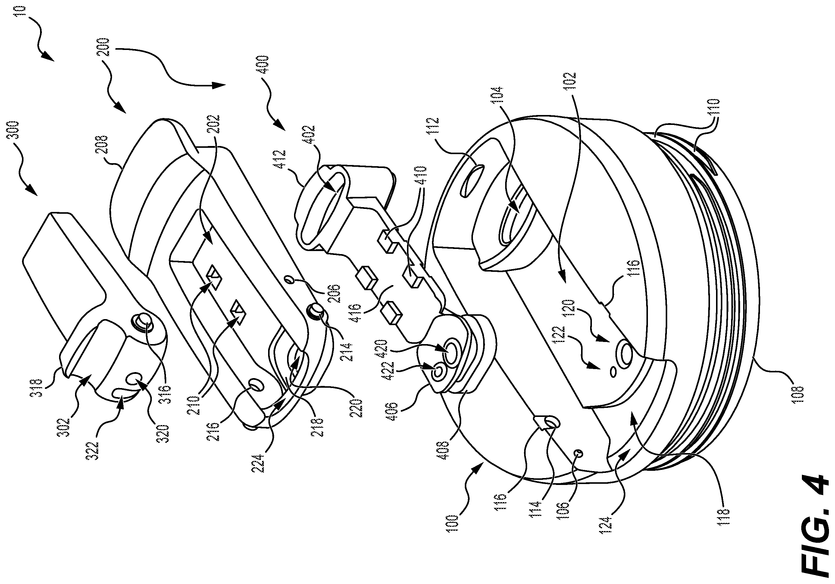 Patent US12365520 Figure 4 – Dispensing lid