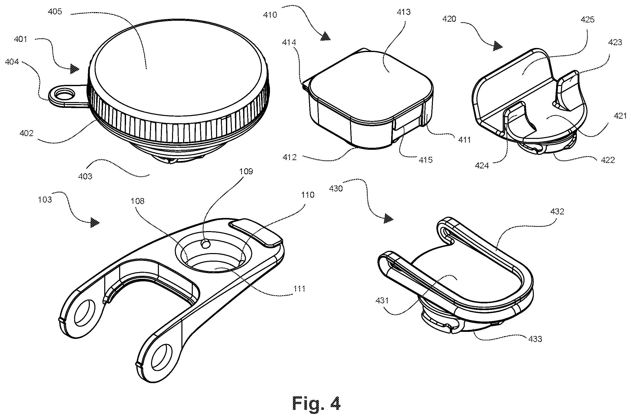 Patent US12365522 Figure 3 – Liquid container with a universal adapter and accessories therefor