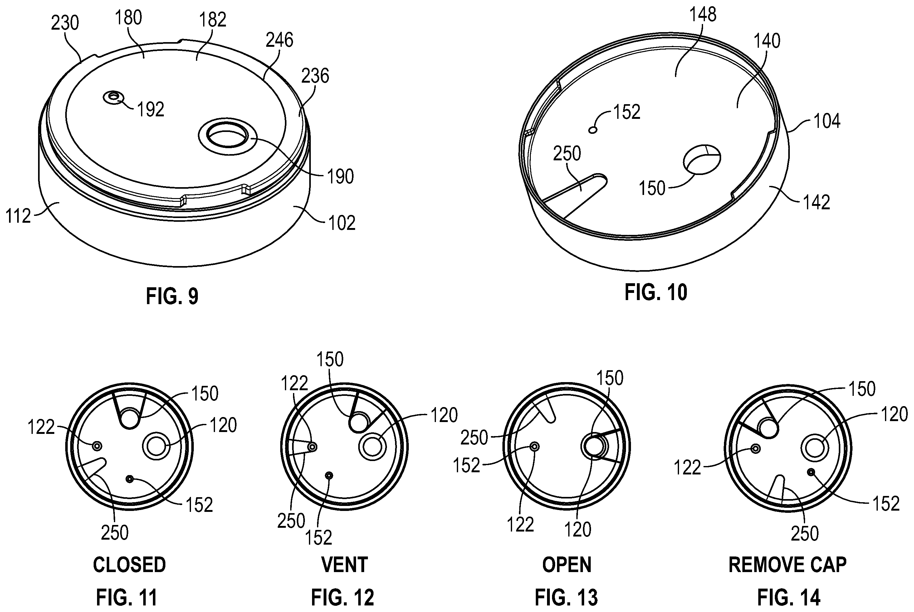 Patent US12365523 Figure 6 – Seal arrangement for a container closure