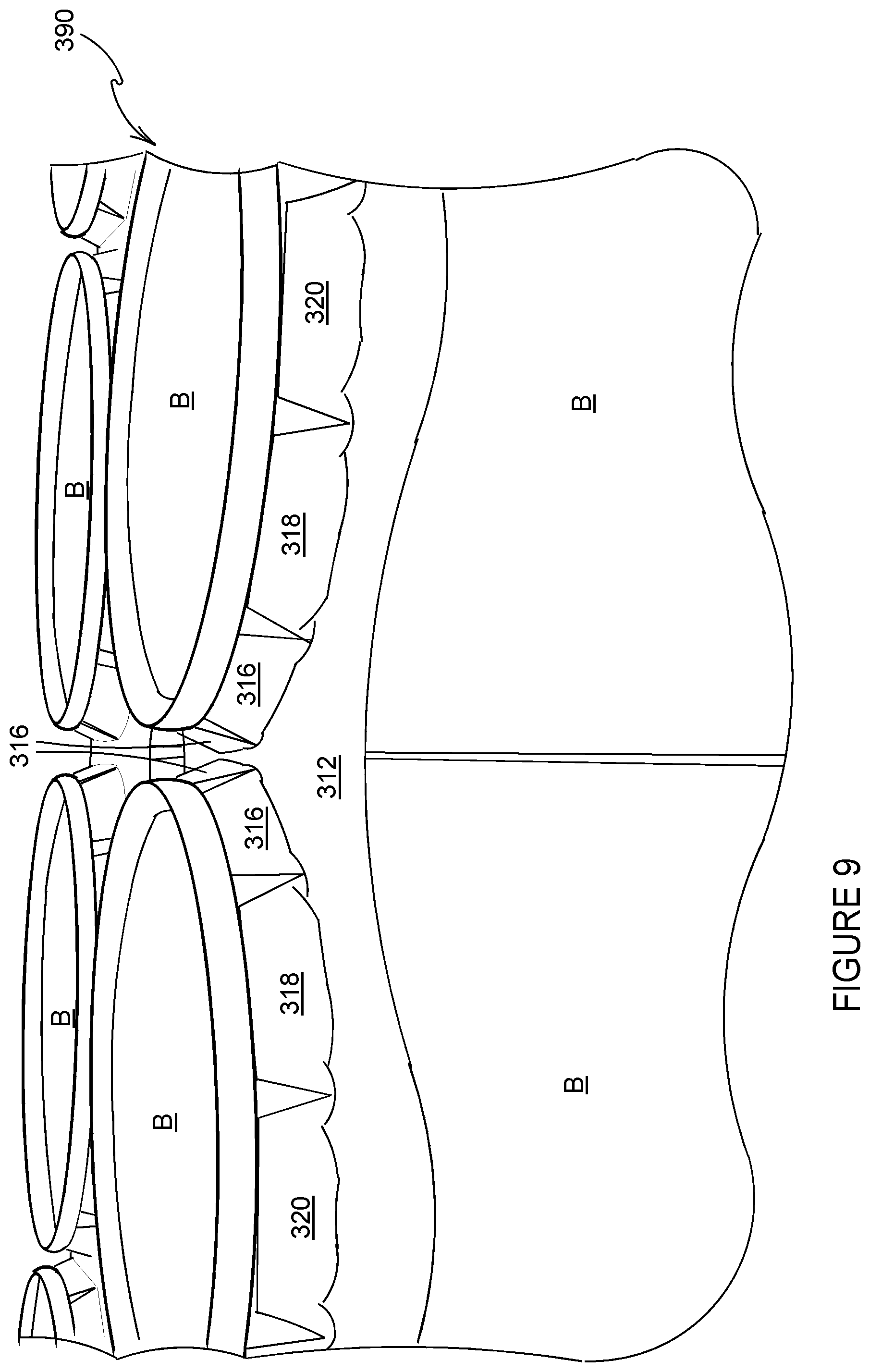 Patent US12365526 Figure 9 – Carton and blank therefor