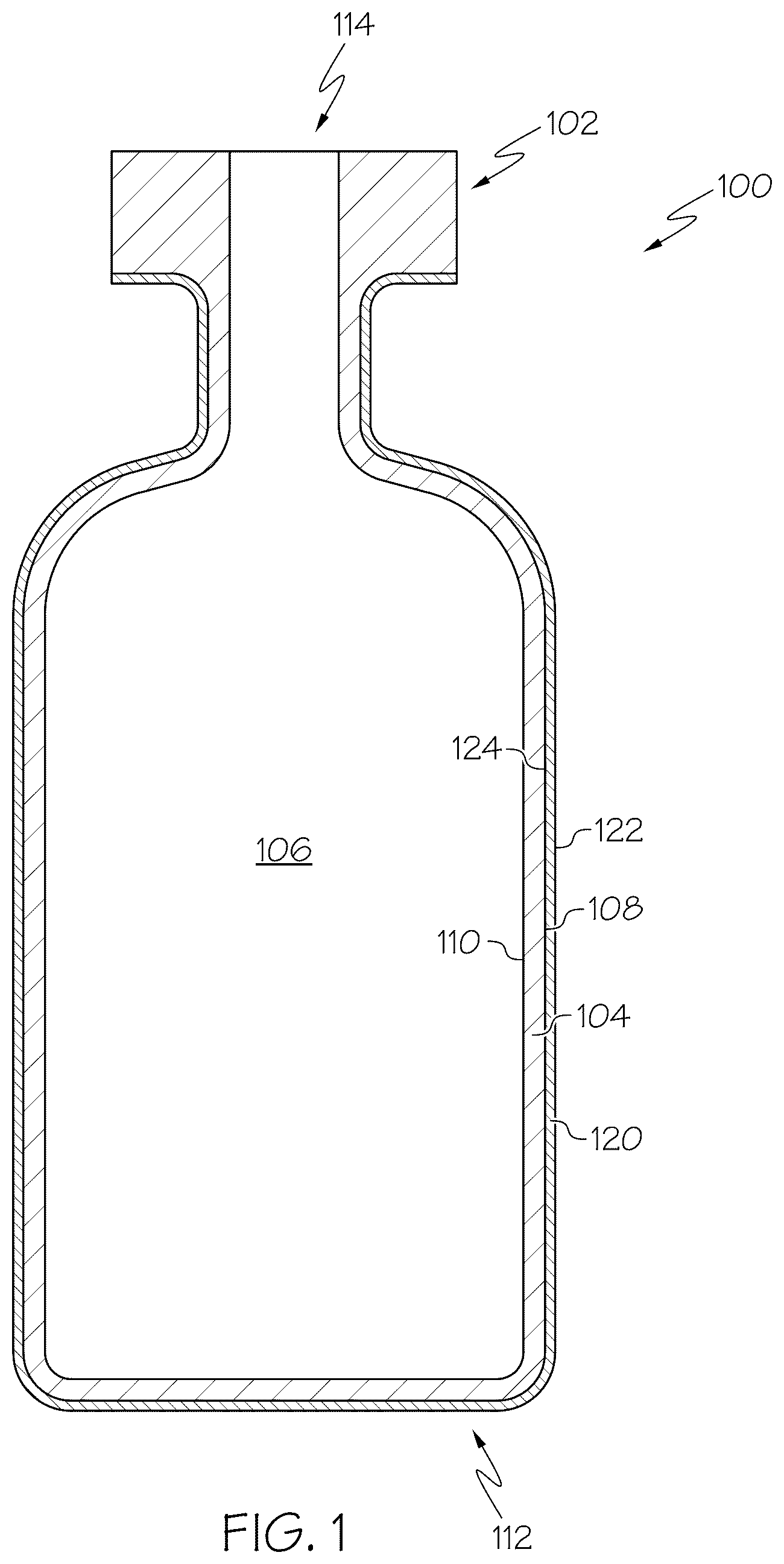 Patent US12365528 Figure 1 – Ultraviolet light-blocking coated pharmaceutical packages