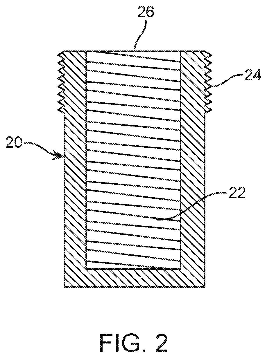 Patent US12365530 Figure 2 – Dog waste storage container and bag dispenser