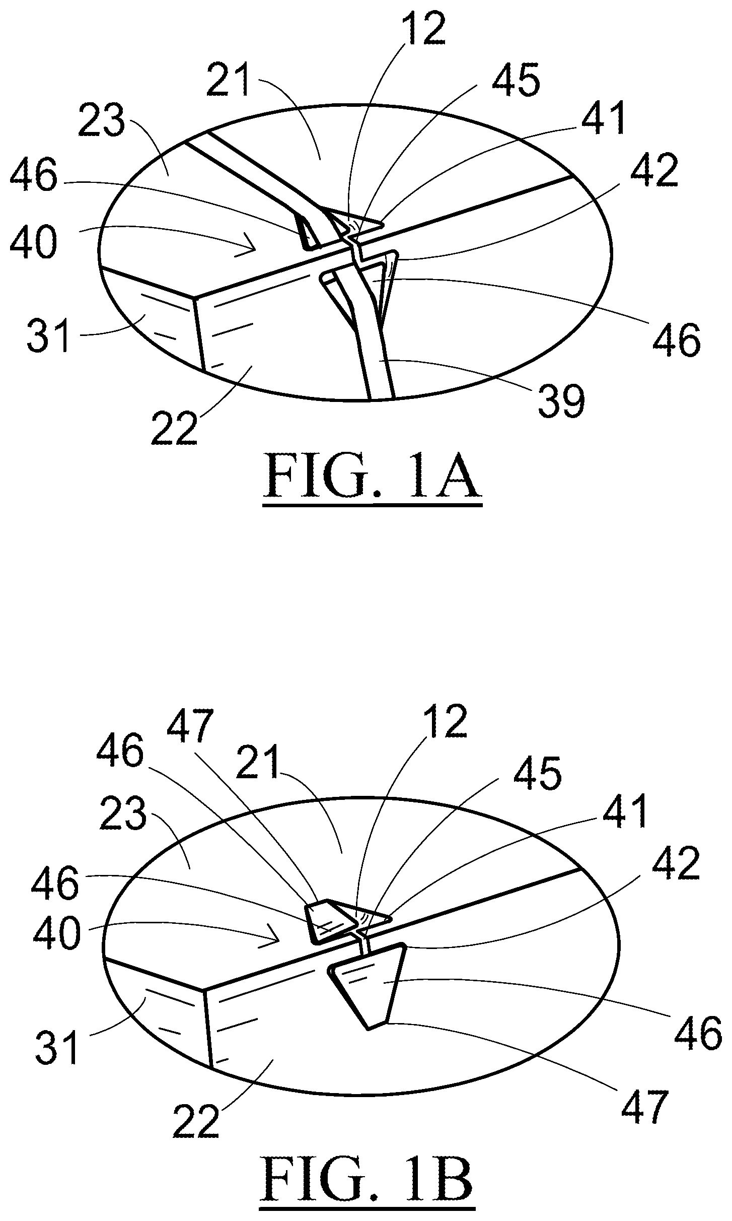 Patent US12365531 Figure 2 – Banded container for fruits and produce