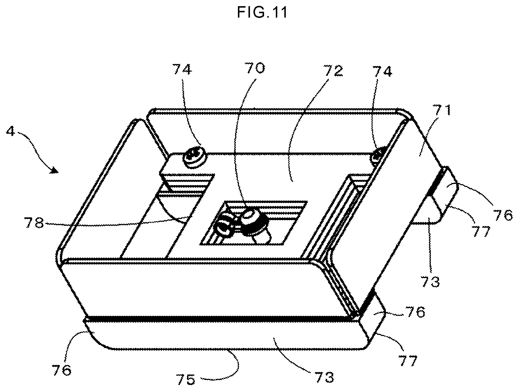 Patent US12365537 Figure 11 – Card handling apparatus