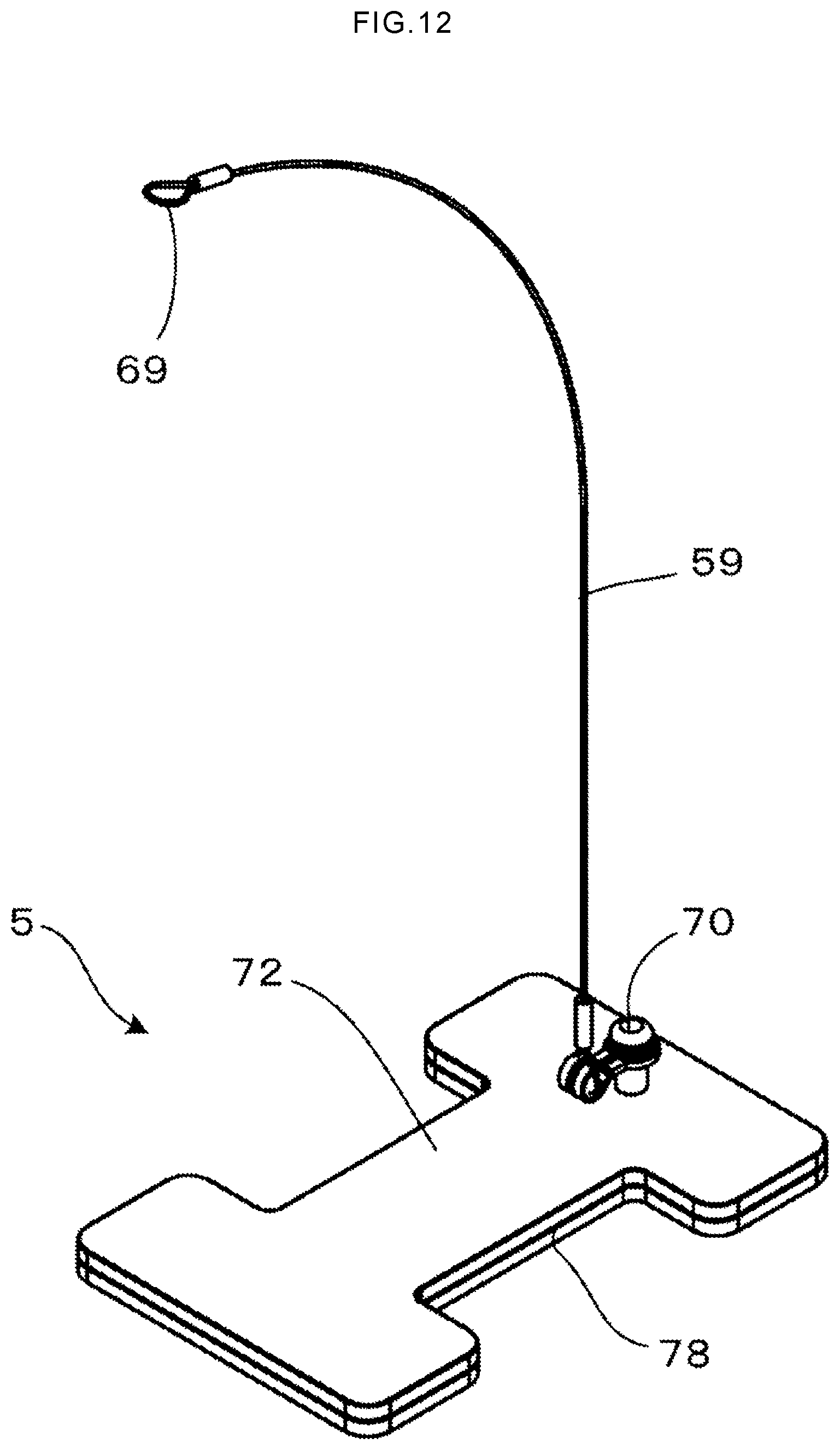 Patent US12365537 Figure 12 – Card handling apparatus