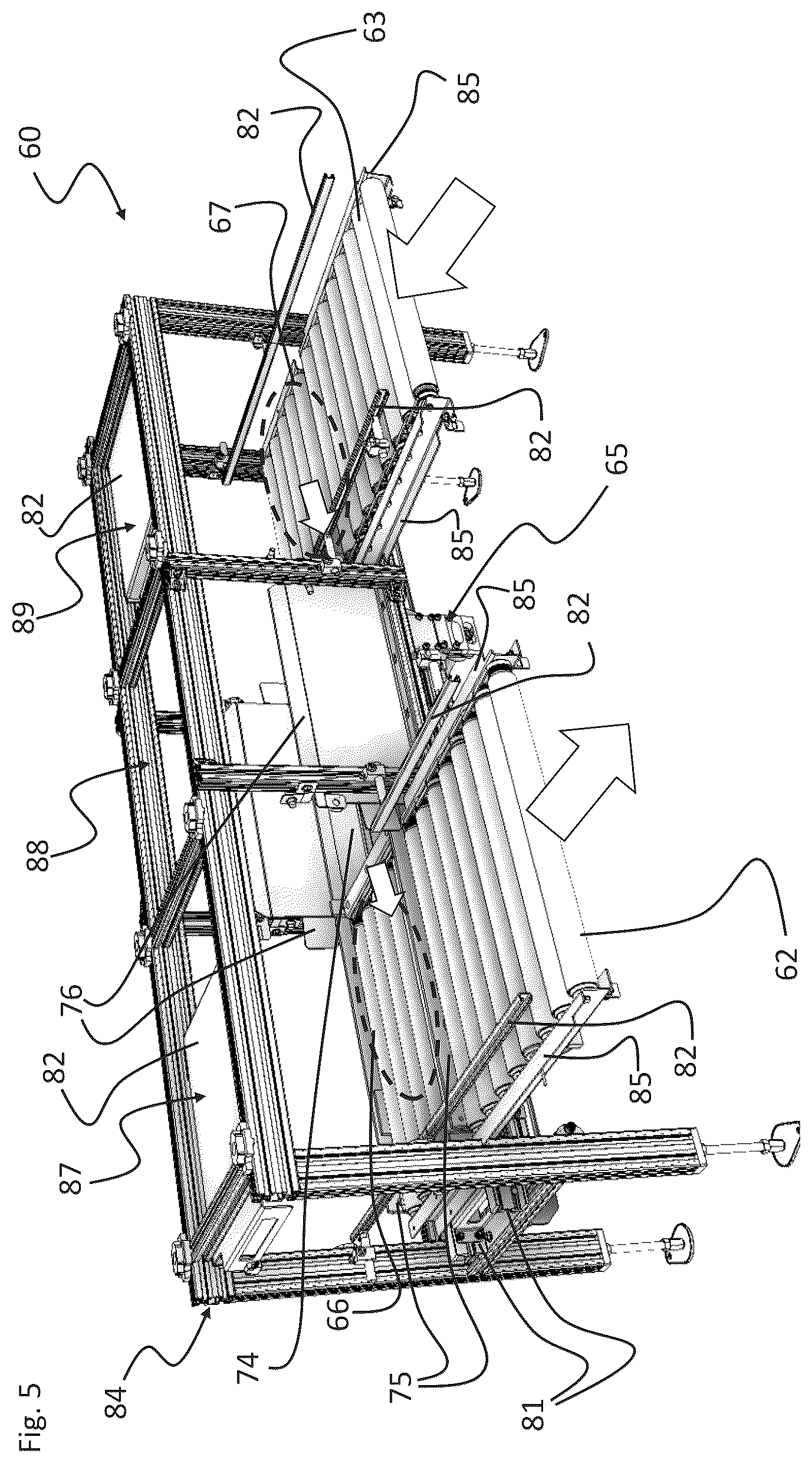 Patent US12365538 Figure 4 – Automated storage and retrieval system comprising a relay module and a method of operating such a system