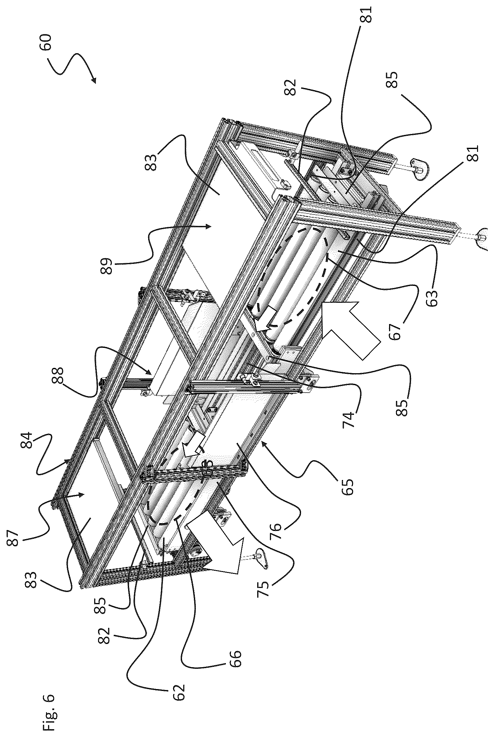 Patent US12365538 Figure 5 – Automated storage and retrieval system comprising a relay module and a method of operating such a system