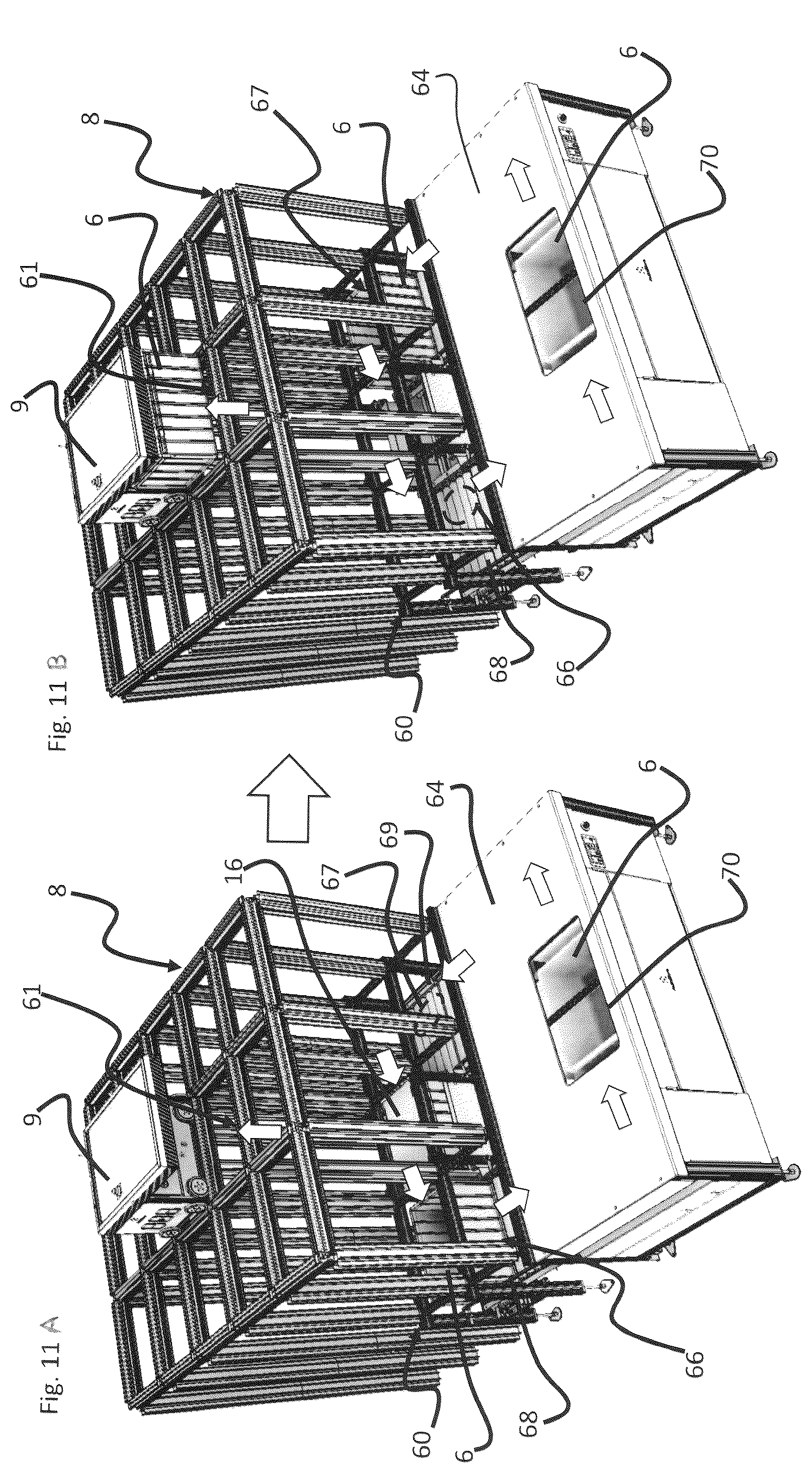 Patent US12365538 Figure 10 – Automated storage and retrieval system comprising a relay module and a method of operating such a system