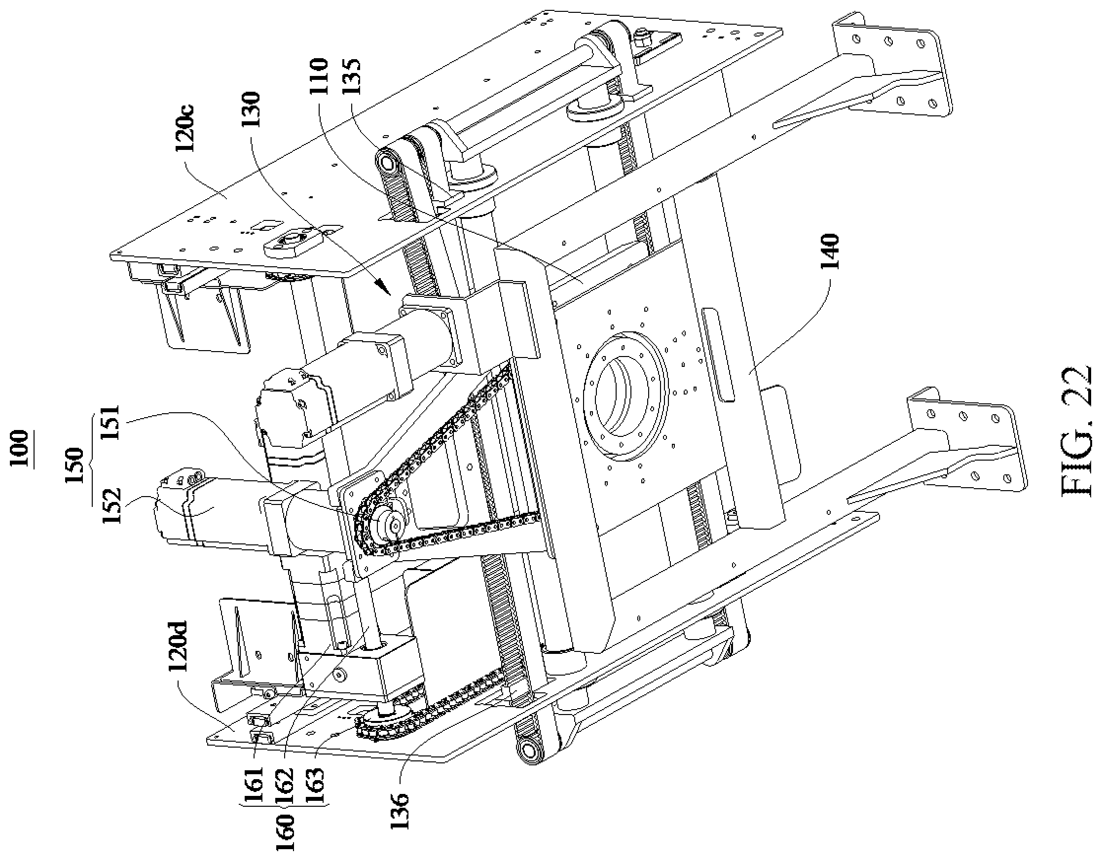 Patent US12365540 Figure 19 – Control method for goods retrievement and storage, apparatus, carrying apparatus, and transport robot
