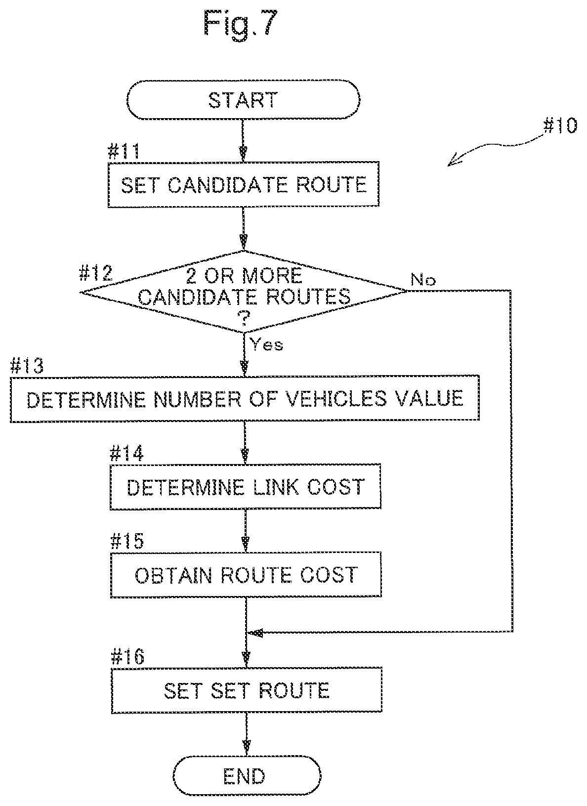 Patent US12365541 Figure 6 – Article transport facility, route setting method, and route setting program