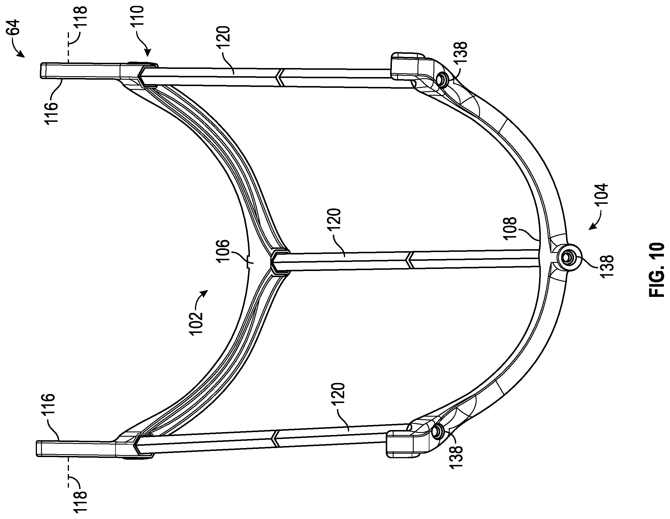 Patent US12365544 Figure 10 – Composite concrete chute
