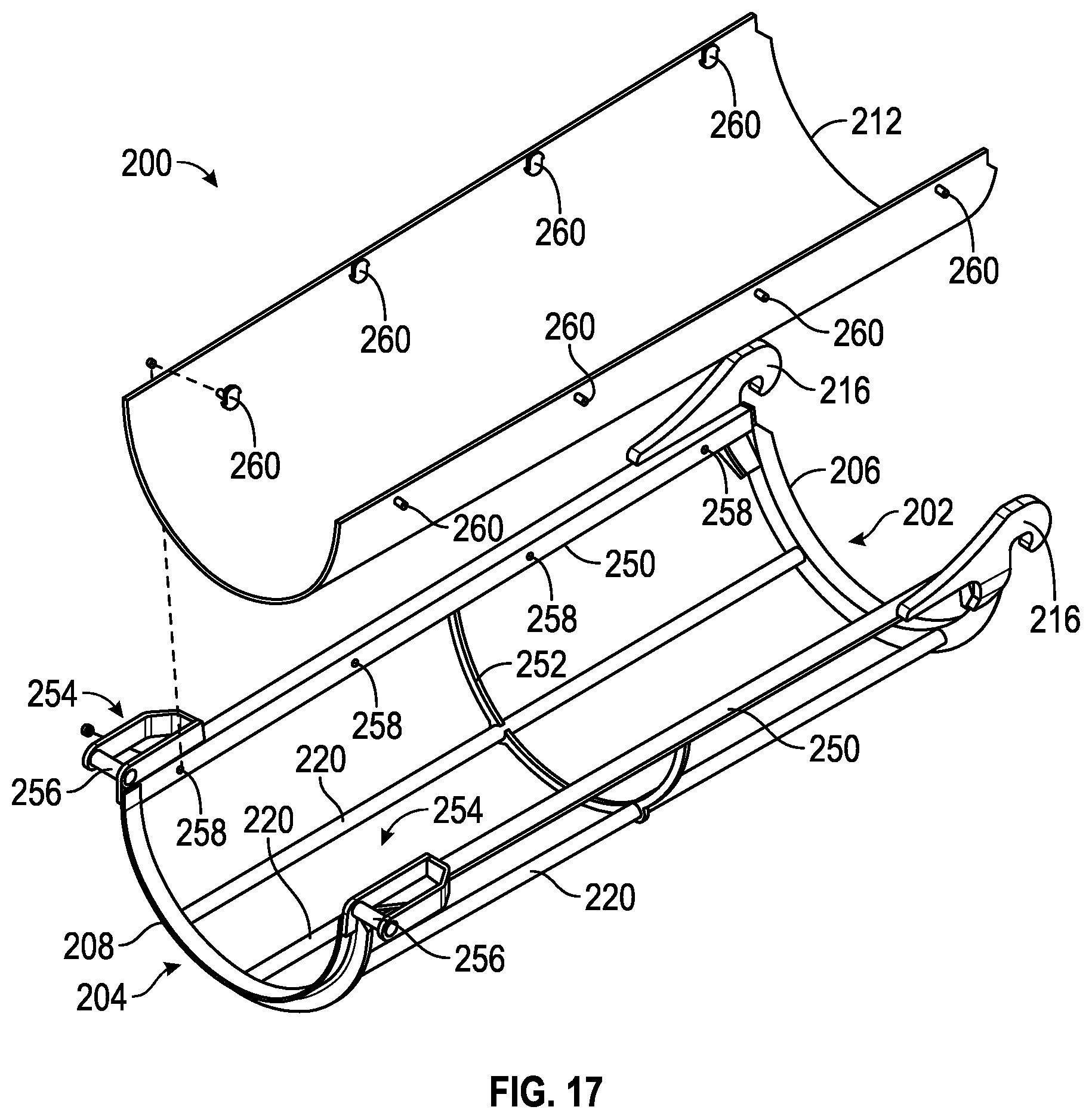 Patent US12365544 Figure 17 – Composite concrete chute