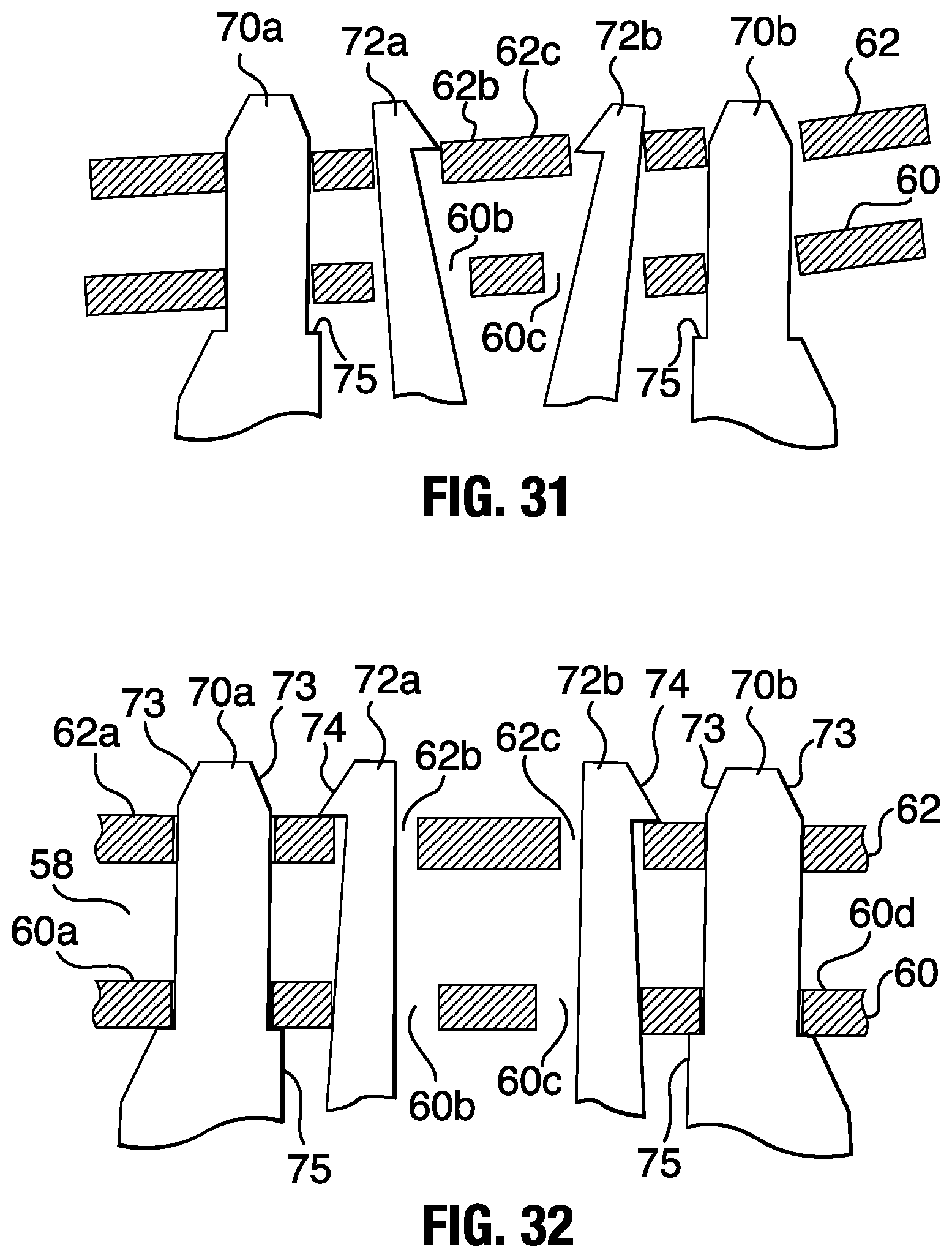 Patent US12365545 Figure 17 – Roller shoe and slat sorter conveyor