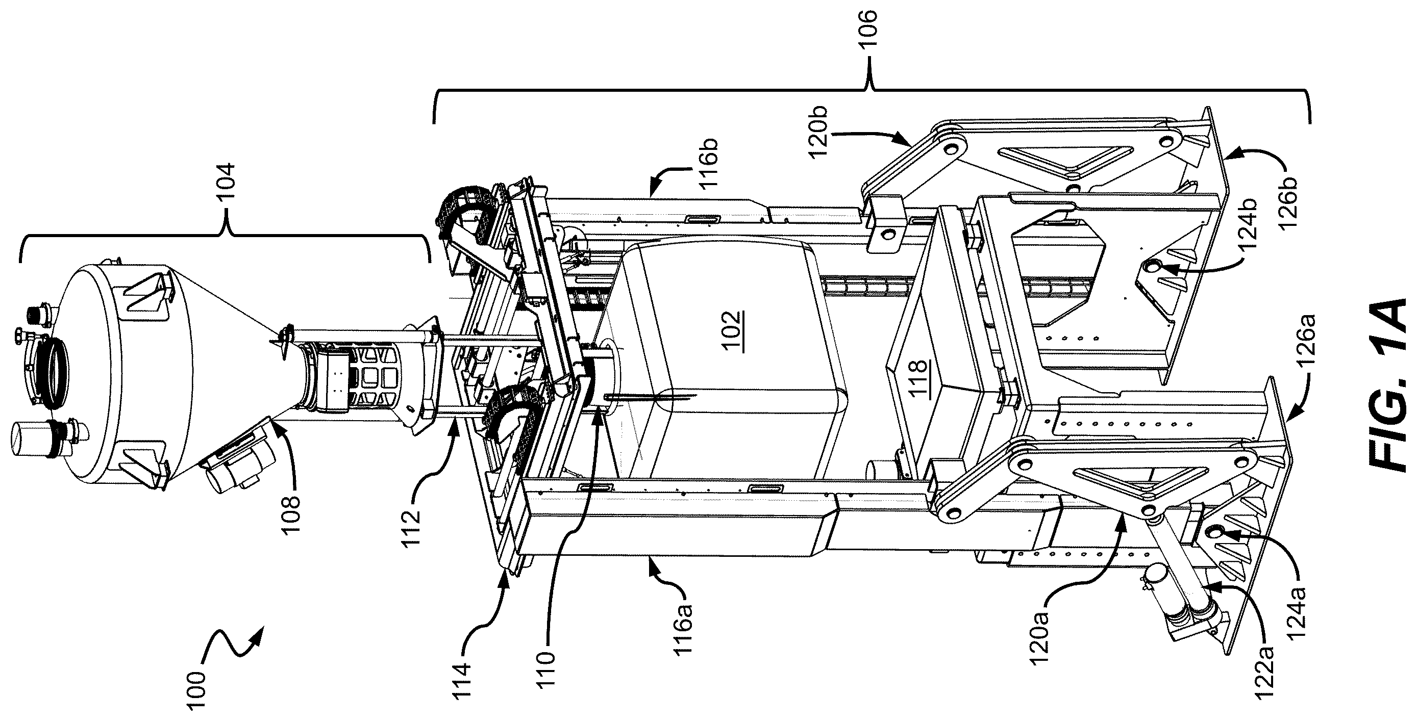 Patent US12365546 — Bulk container filler station and related methods — Figure 1