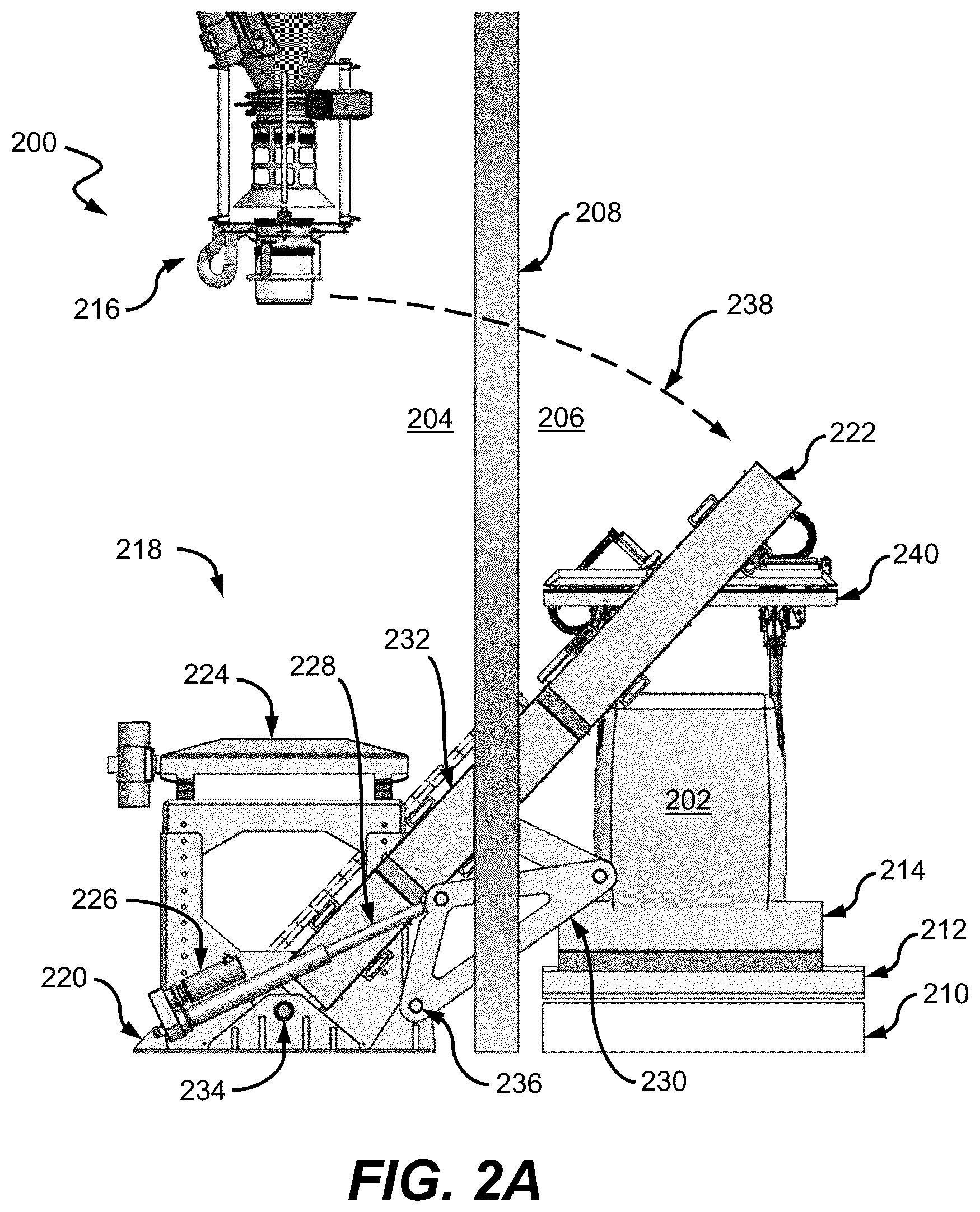 Patent US12365546 Figure 3 – Bulk container filler station and related methods