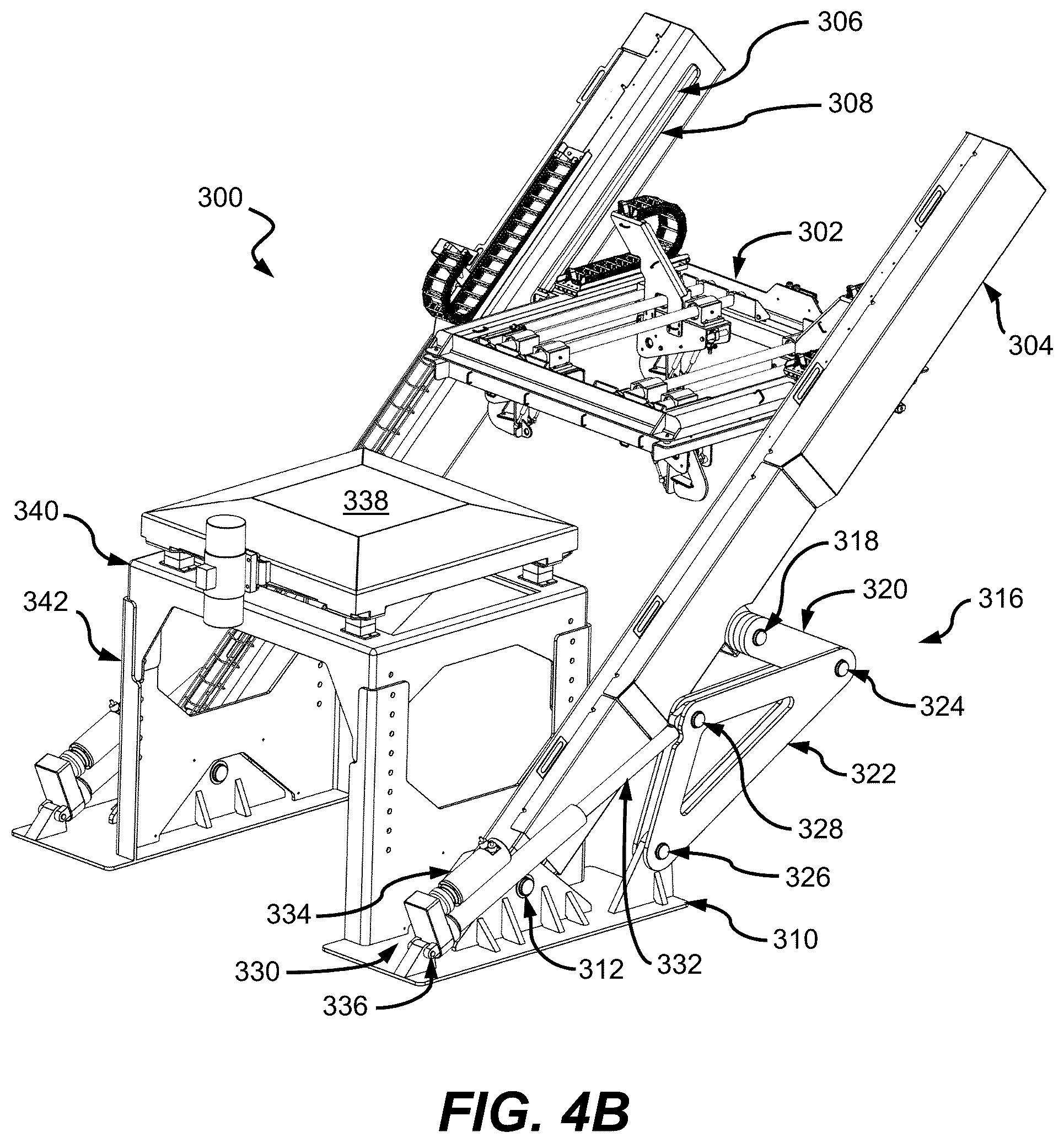 Patent US12365546 Figure 9 – Bulk container filler station and related methods