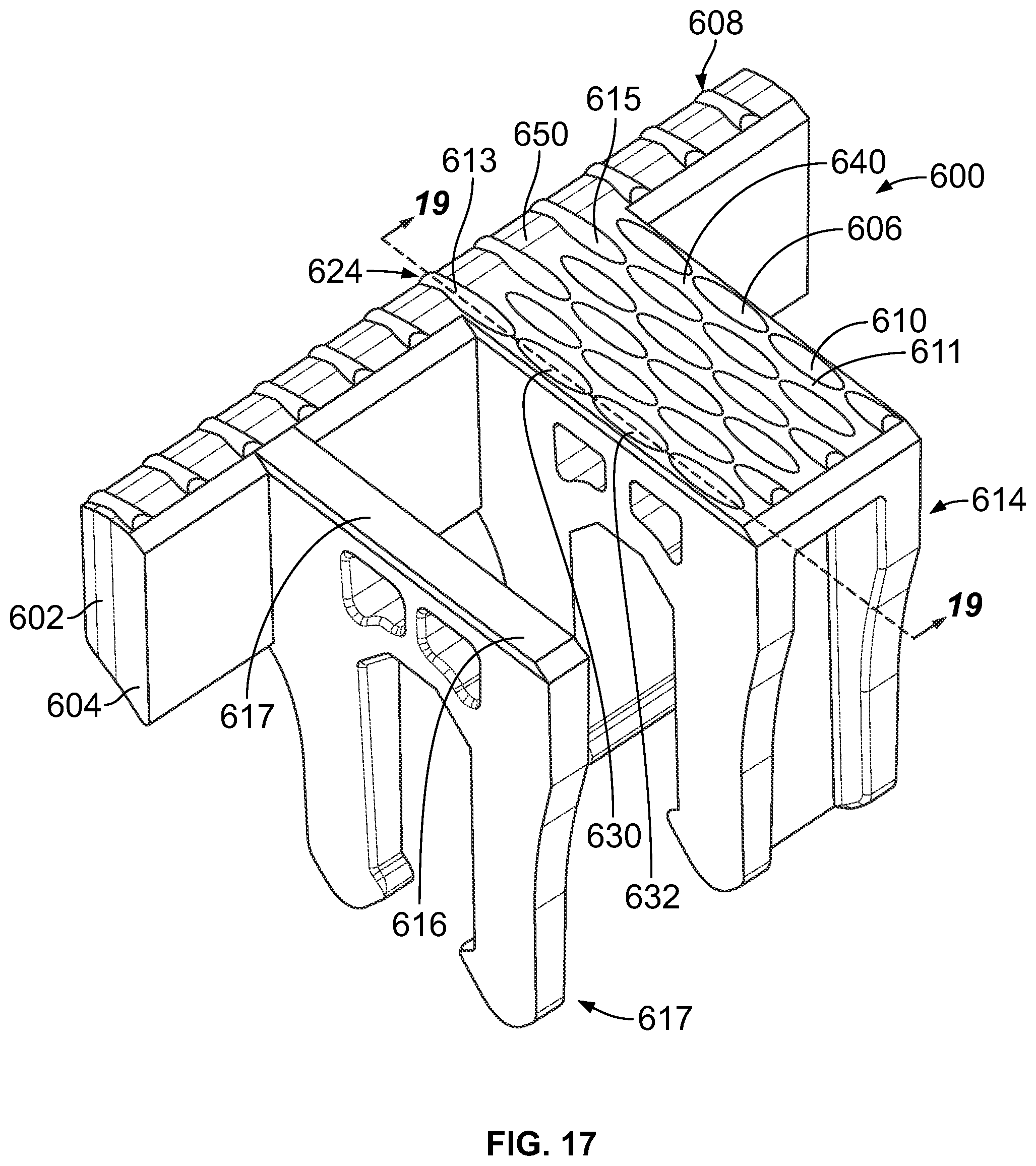 Patent US12365549 Figure 15 – Conveyor transfer guards