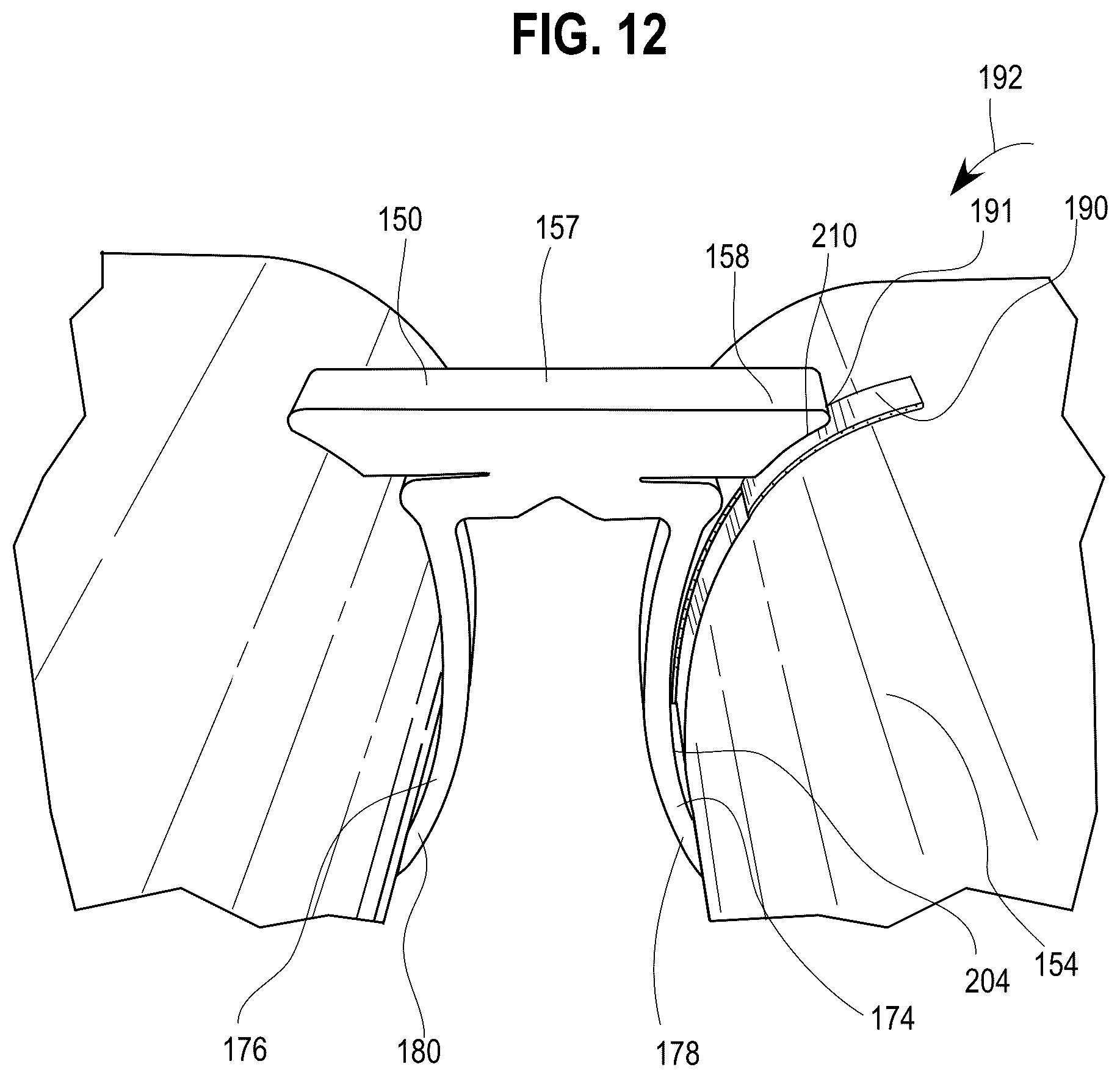 Patent US12365550 Figure 13 – Conveyor transfer guards