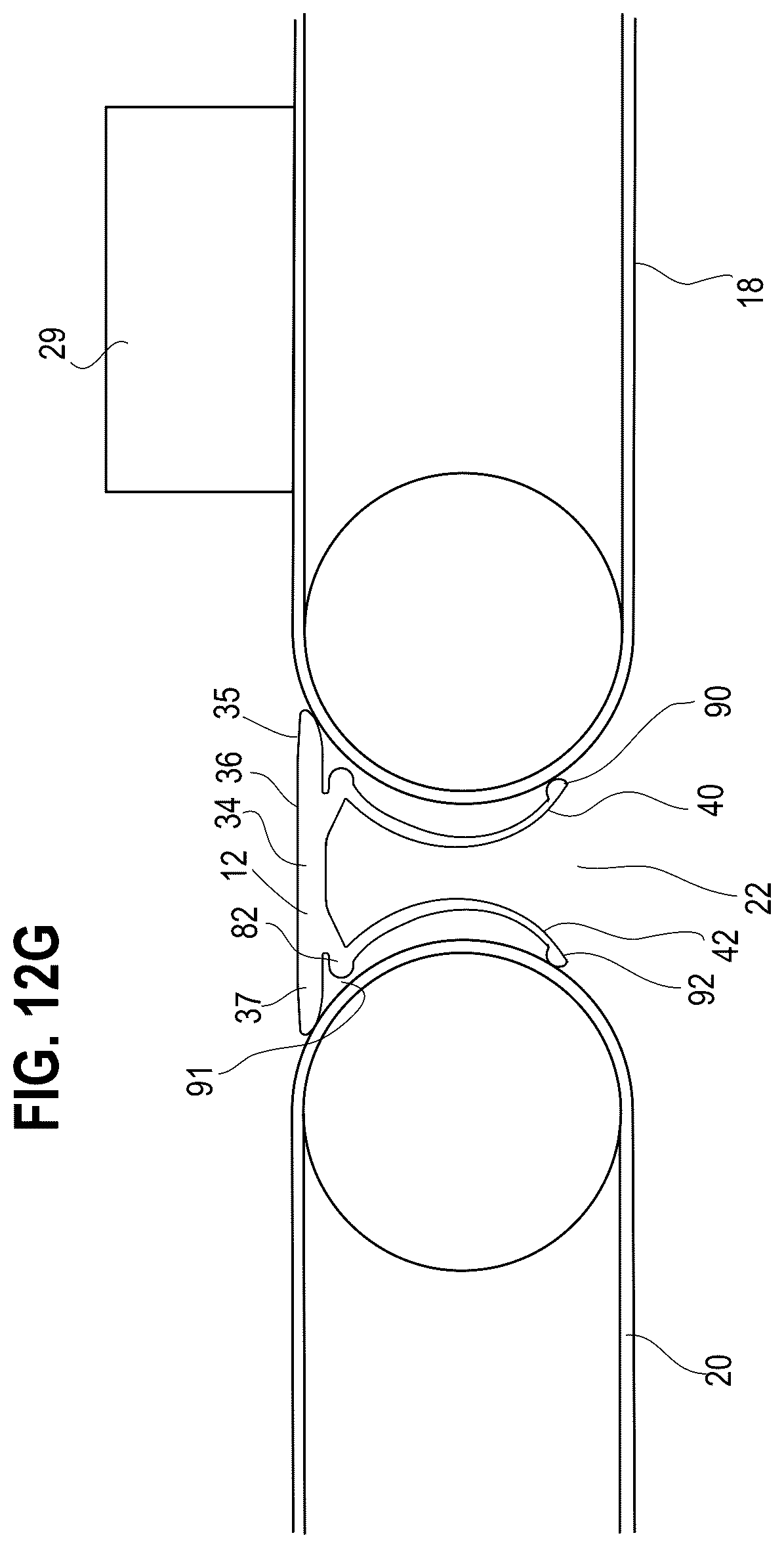 Patent US12365550 Figure 20 – Conveyor transfer guards