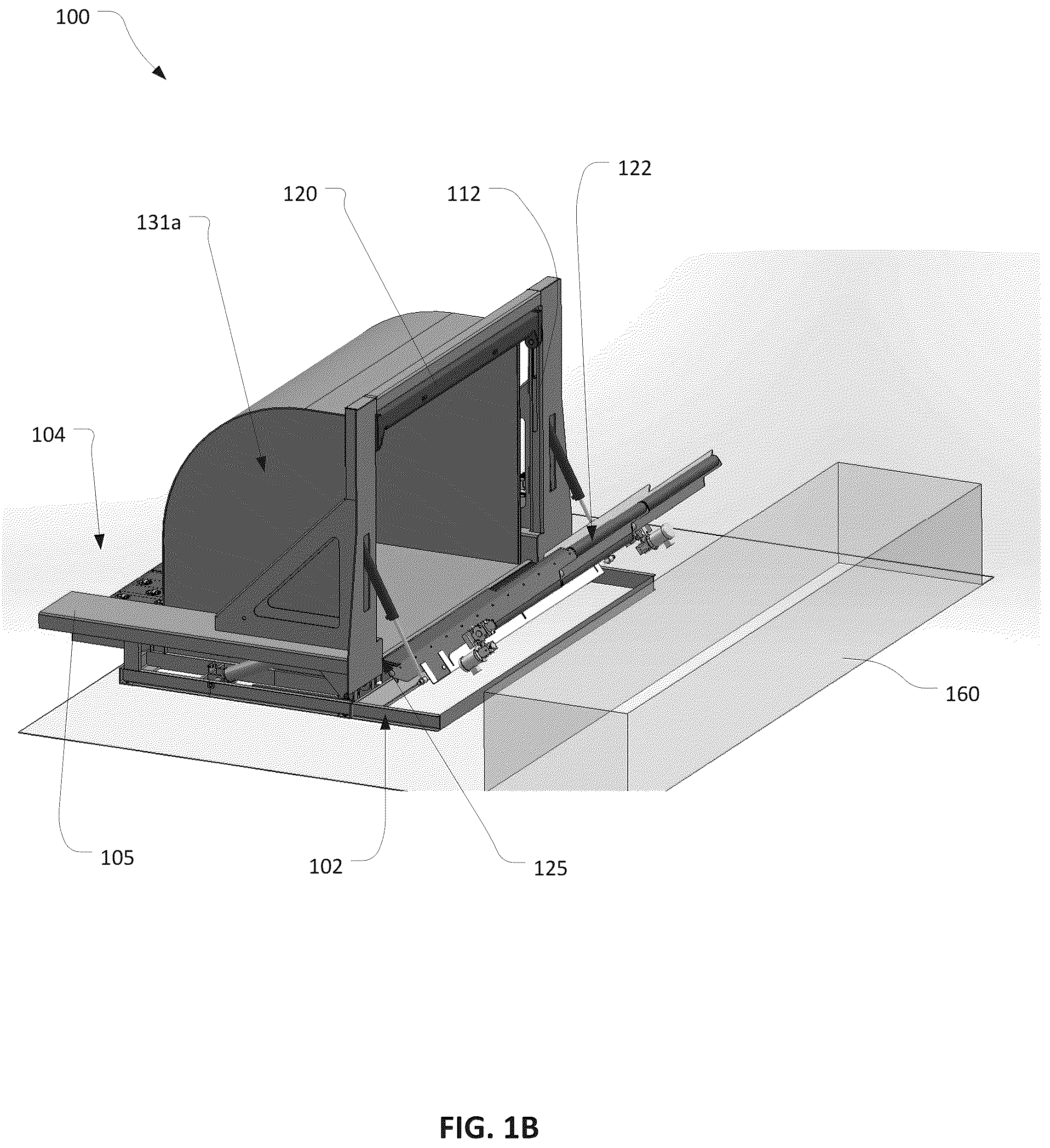Patent US12365553 Figure 2 – Container unloading apparatus and method for controlling the same