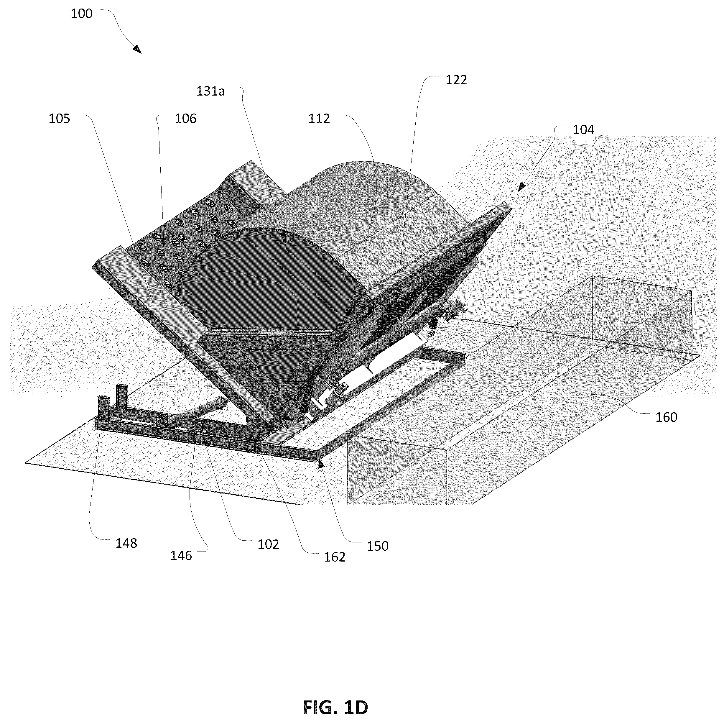 Patent US12365553 Figure 4 – Container unloading apparatus and method for controlling the same