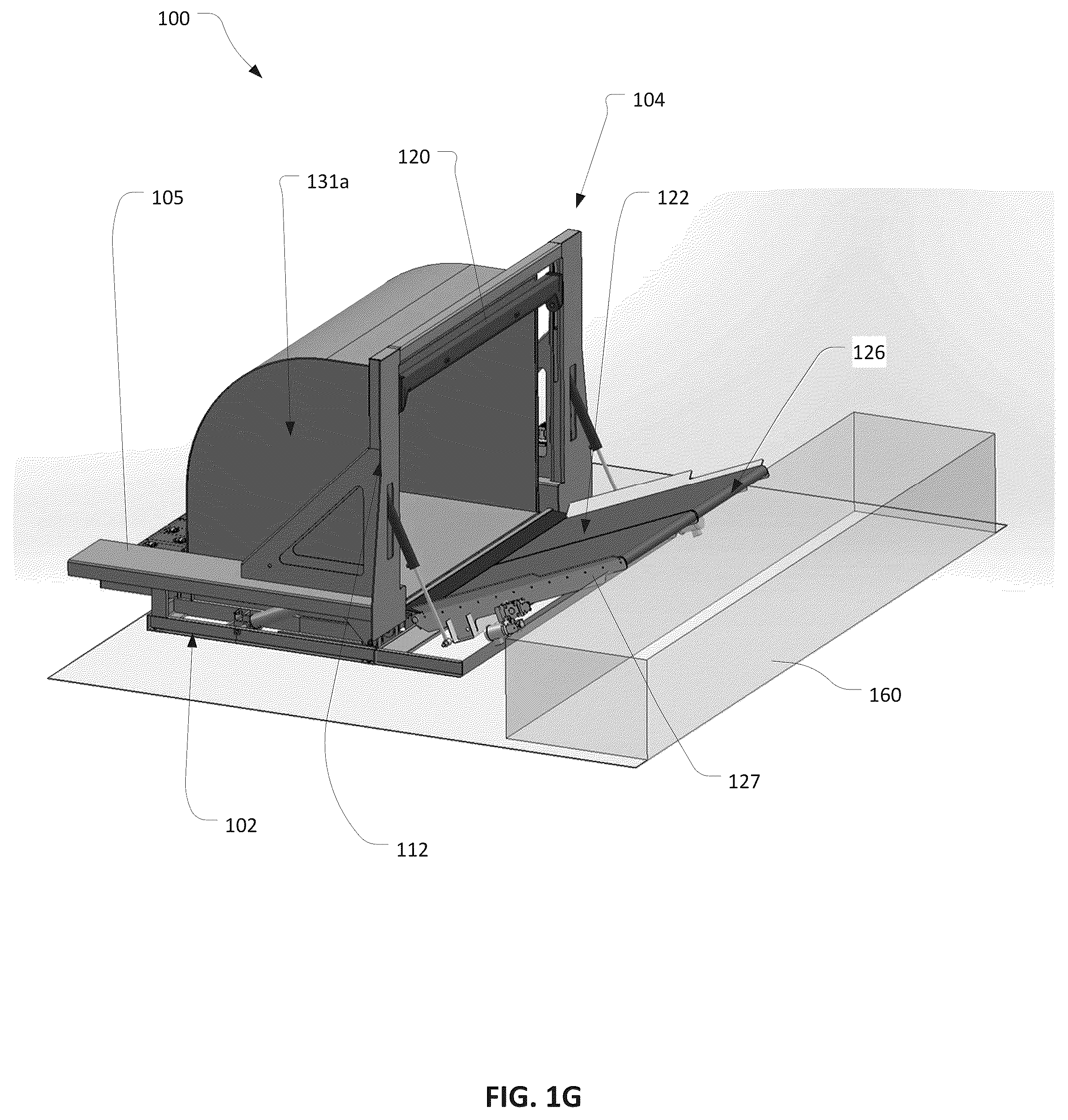 Patent US12365553 Figure 7 – Container unloading apparatus and method for controlling the same