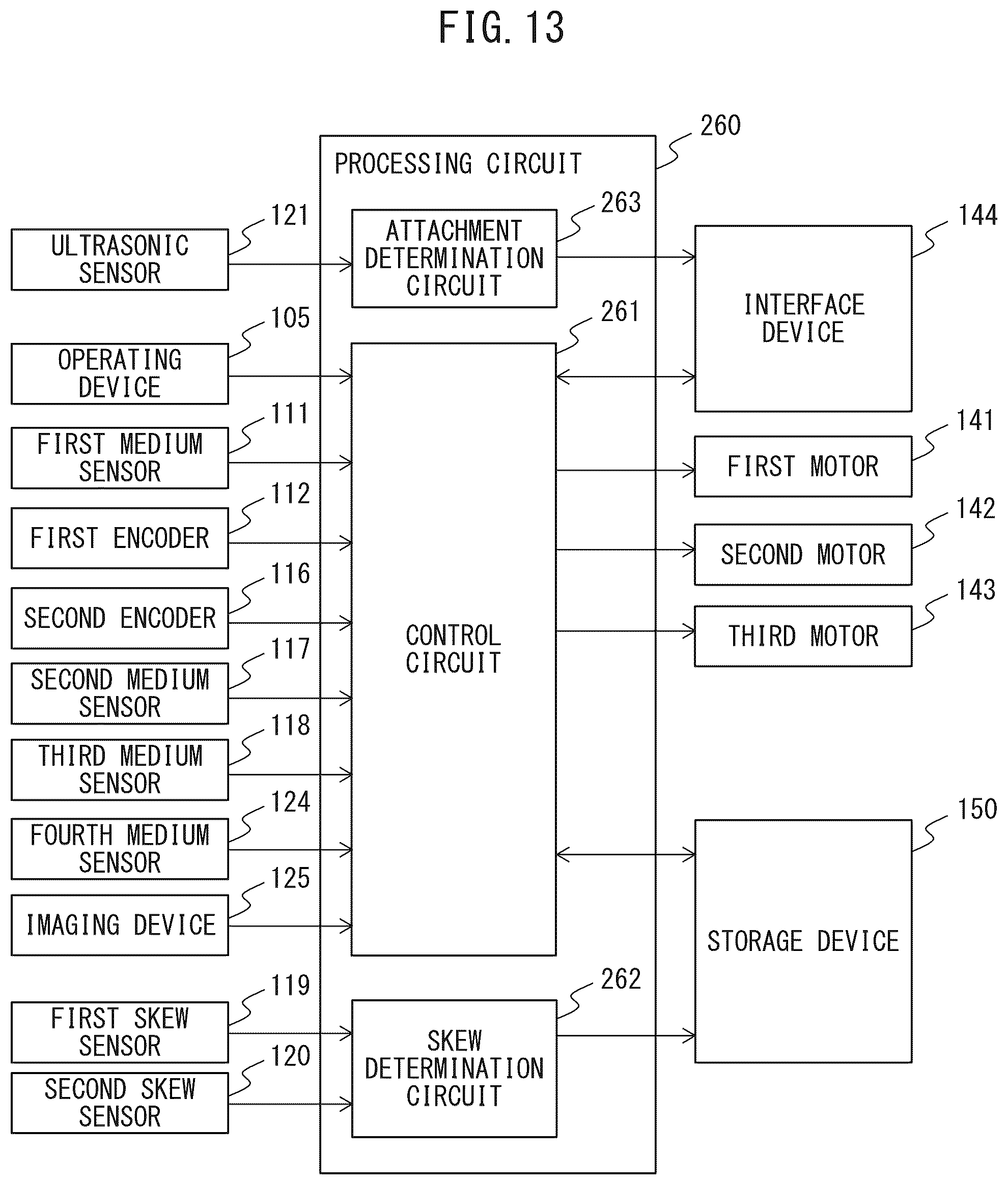 Patent US12365555 Figure 12 – Medium feed apparatus to put separation roller on hold until front end of medium passes separation part