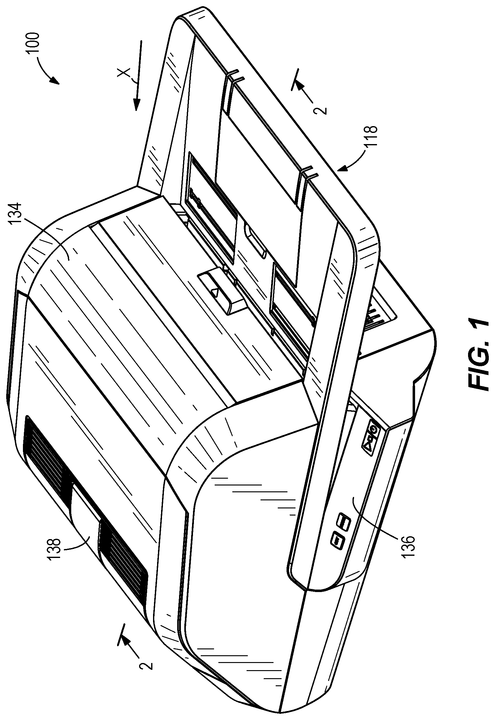 Patent US12365556 Figure 1 – Refillable laminating film cartridge system and refill thereof
