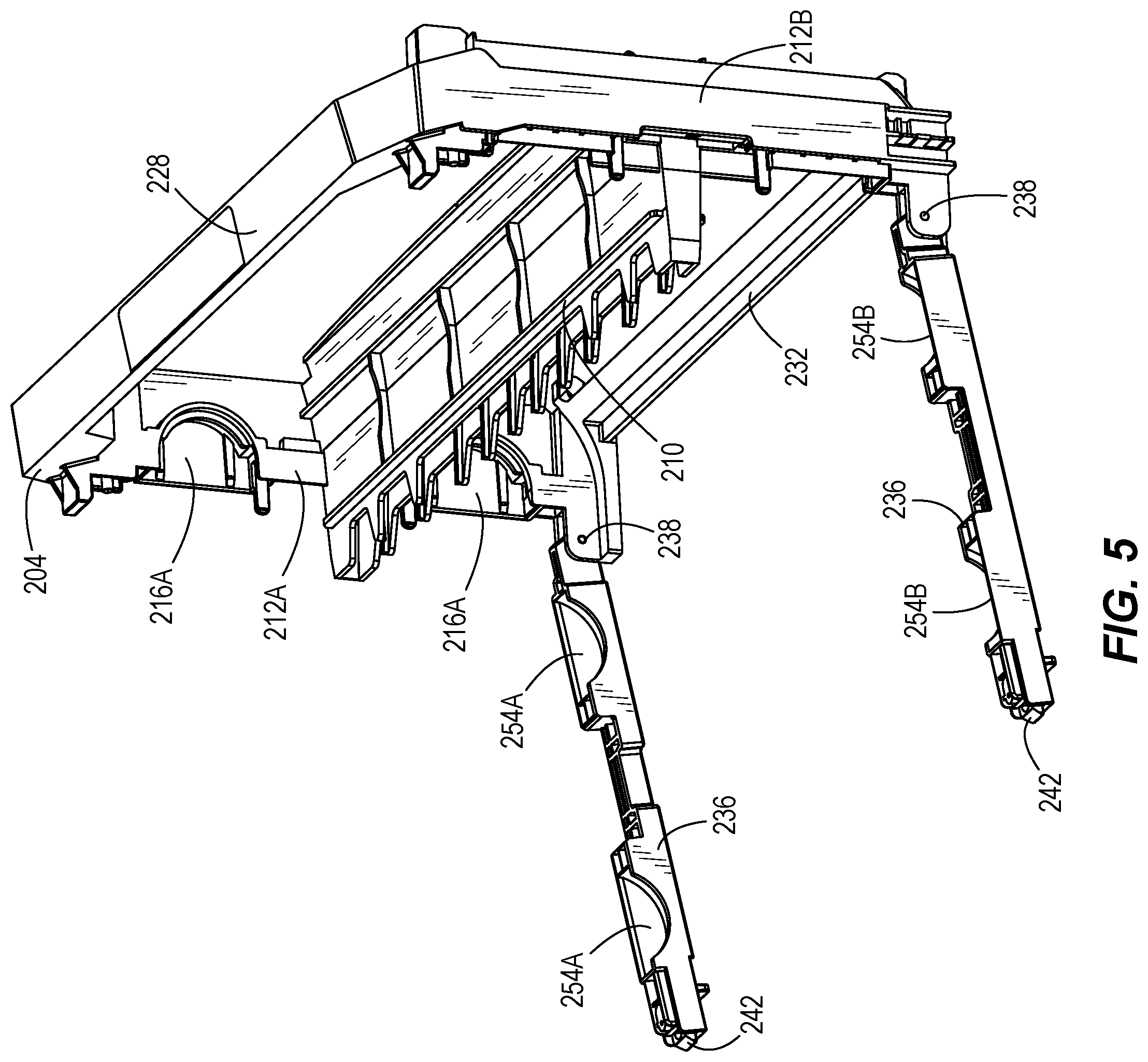 Patent US12365556 Figure 5 – Refillable laminating film cartridge system and refill thereof