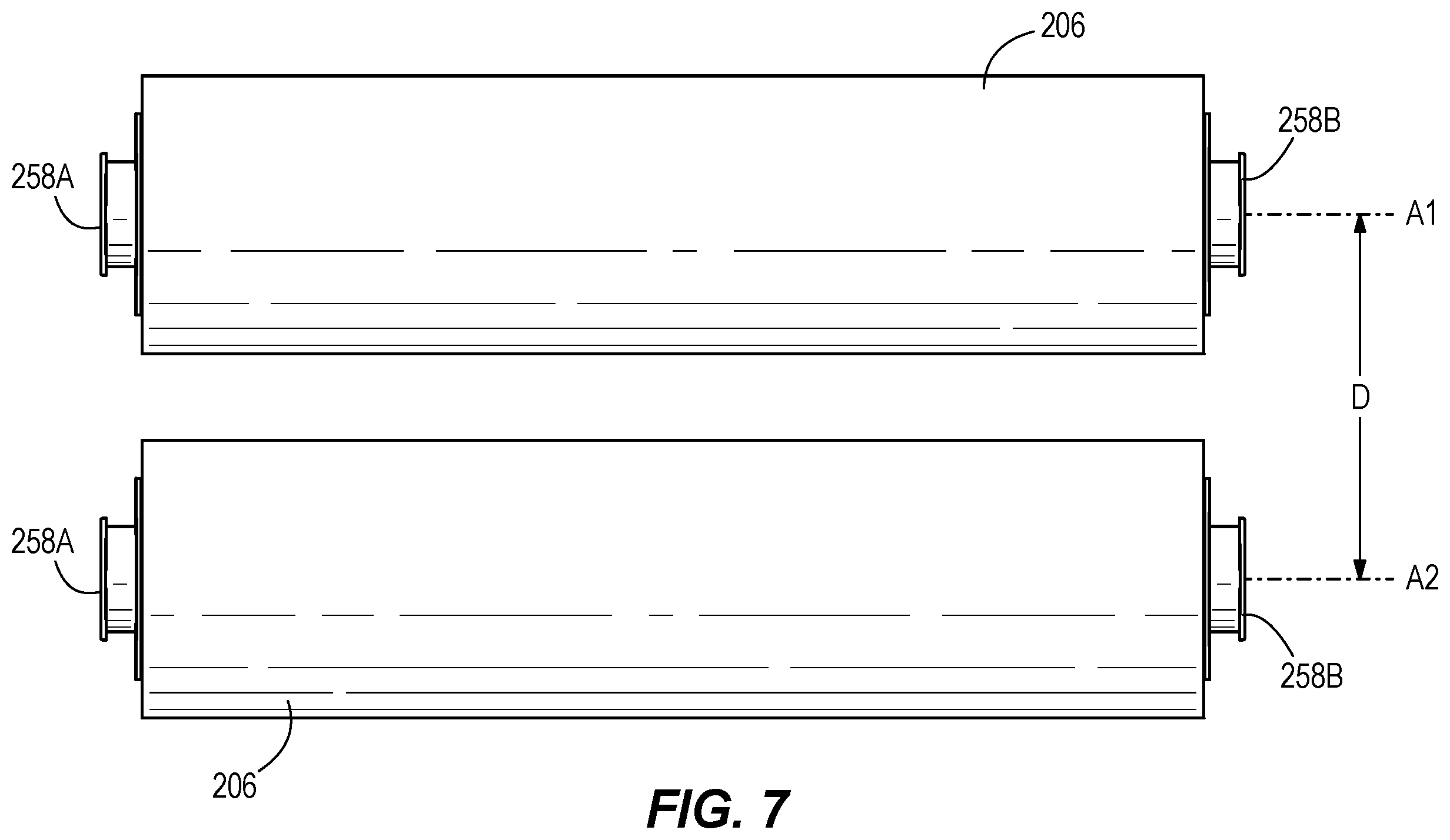 Patent US12365556 Figure 7 – Refillable laminating film cartridge system and refill thereof