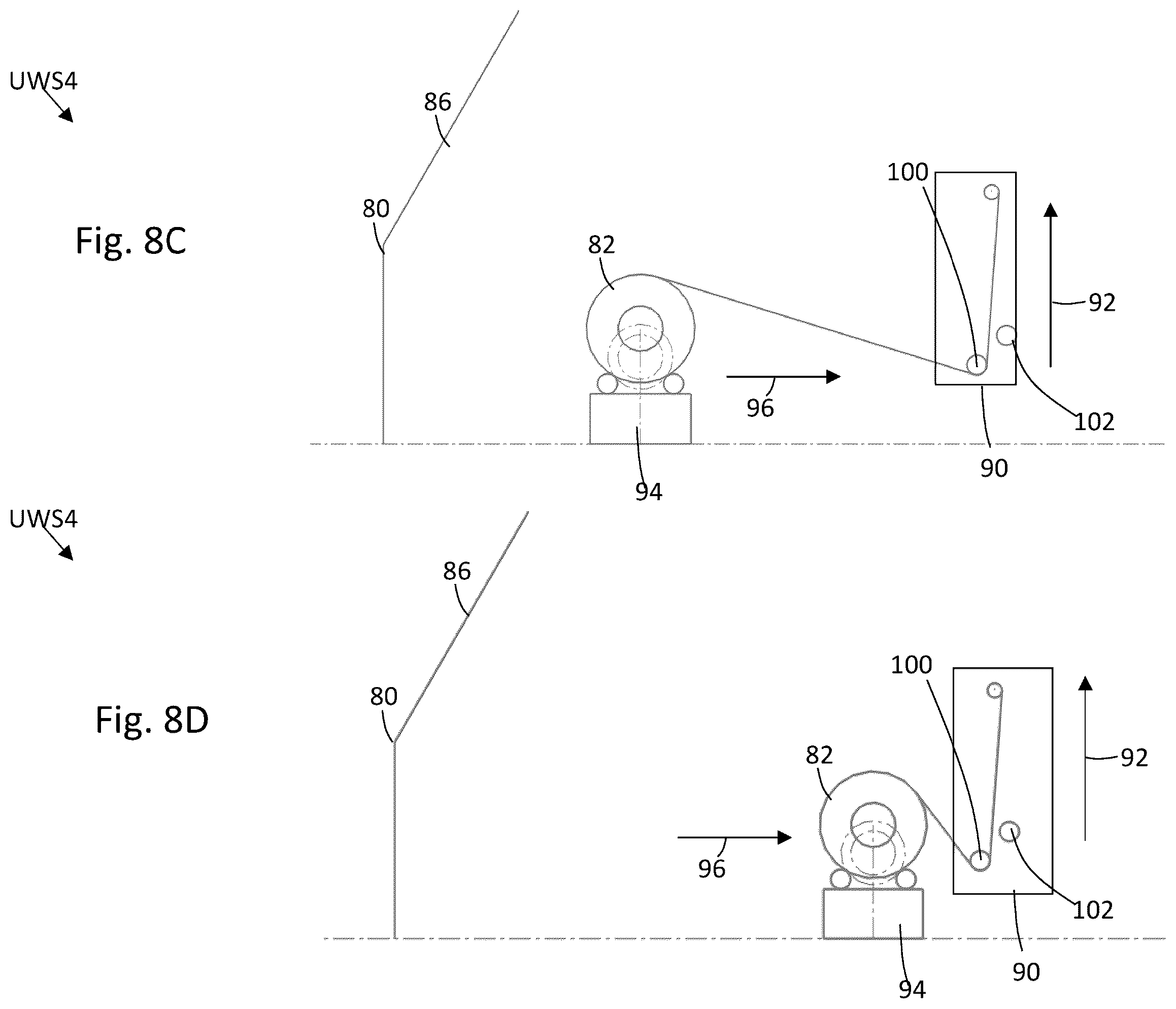 Patent US12365557 Figure 10 – Center drive unwind system