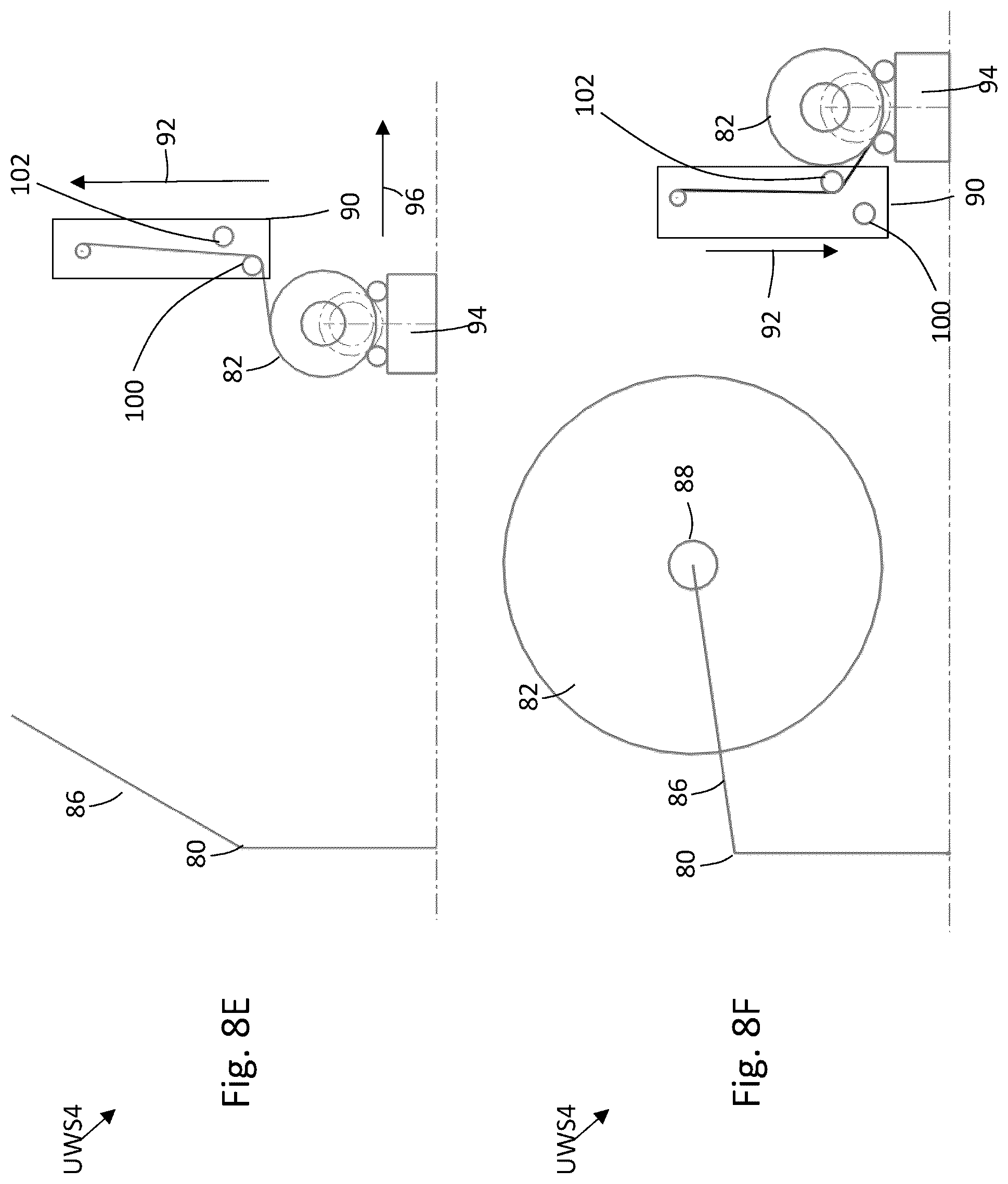 Patent US12365557 Figure 11 – Center drive unwind system