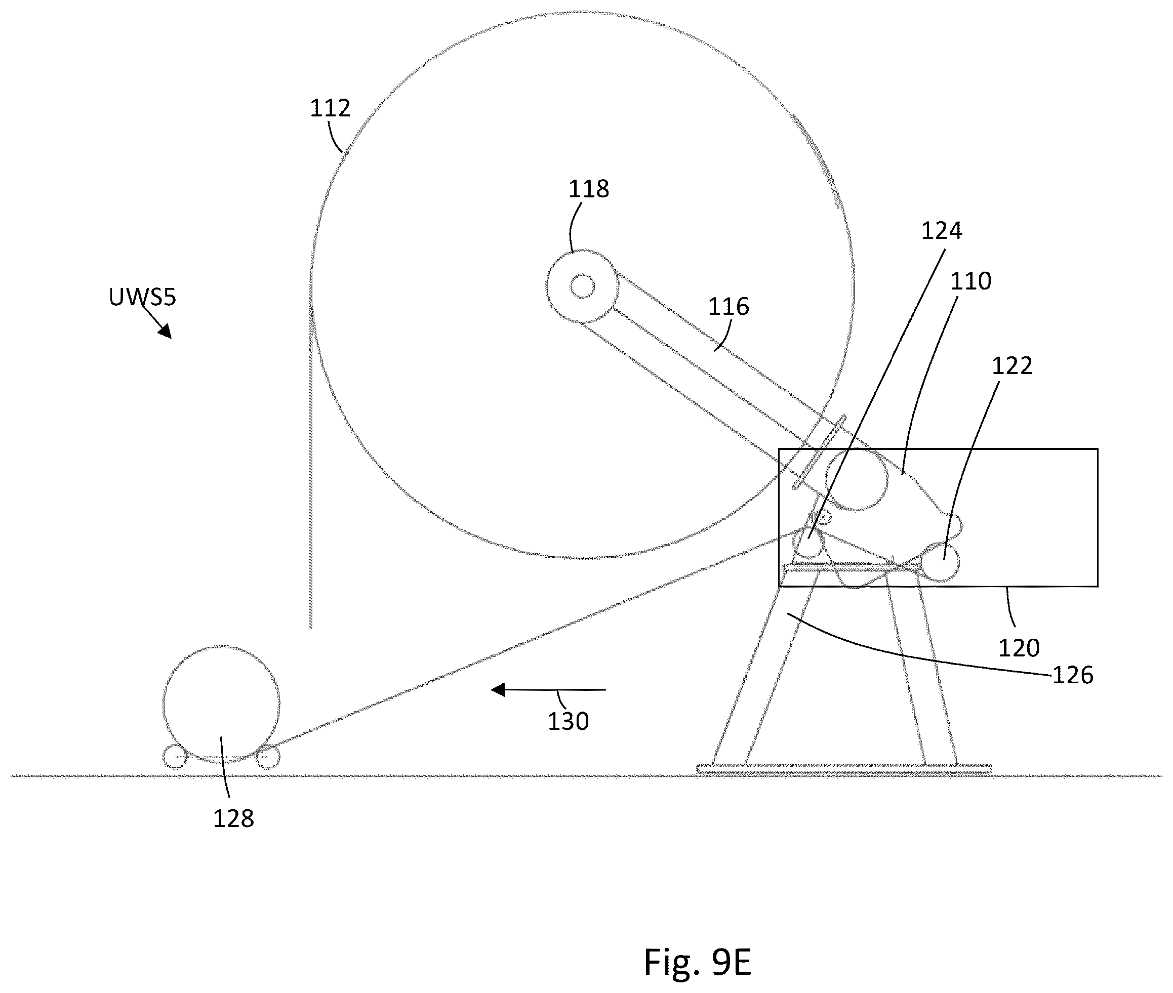 Patent US12365557 Figure 17 – Center drive unwind system